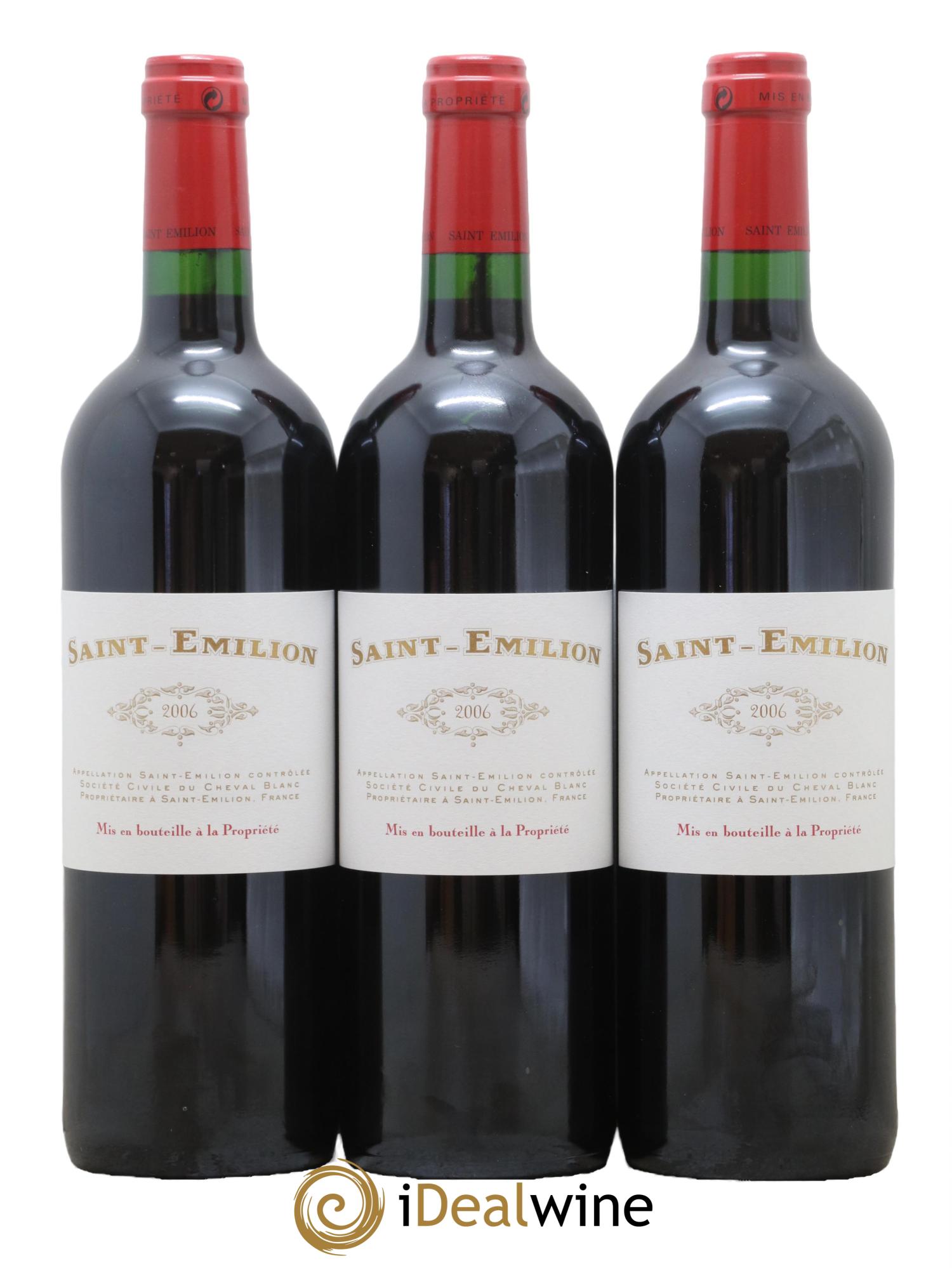 Saint-Émilion Saint Emilion de Cheval Blanc 2006 - Lot de 6 bouteilles - 2