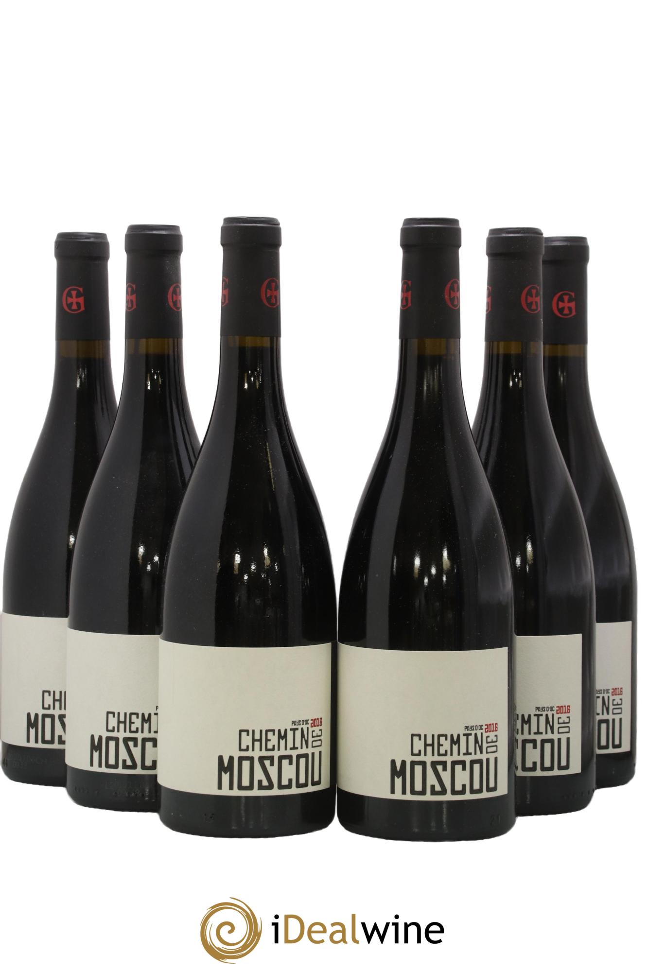 Pays d'Oc Chemin de Moscou Domaine Gayda 2016 - Lot de 6 bouteilles - 0