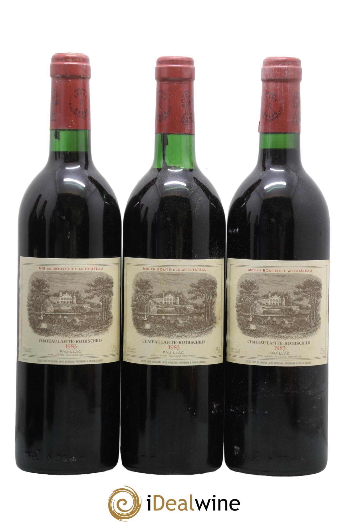 Château Lafite Rothschild 1er Grand Cru Classé 1983 - Lot de 12 bouteilles - 3