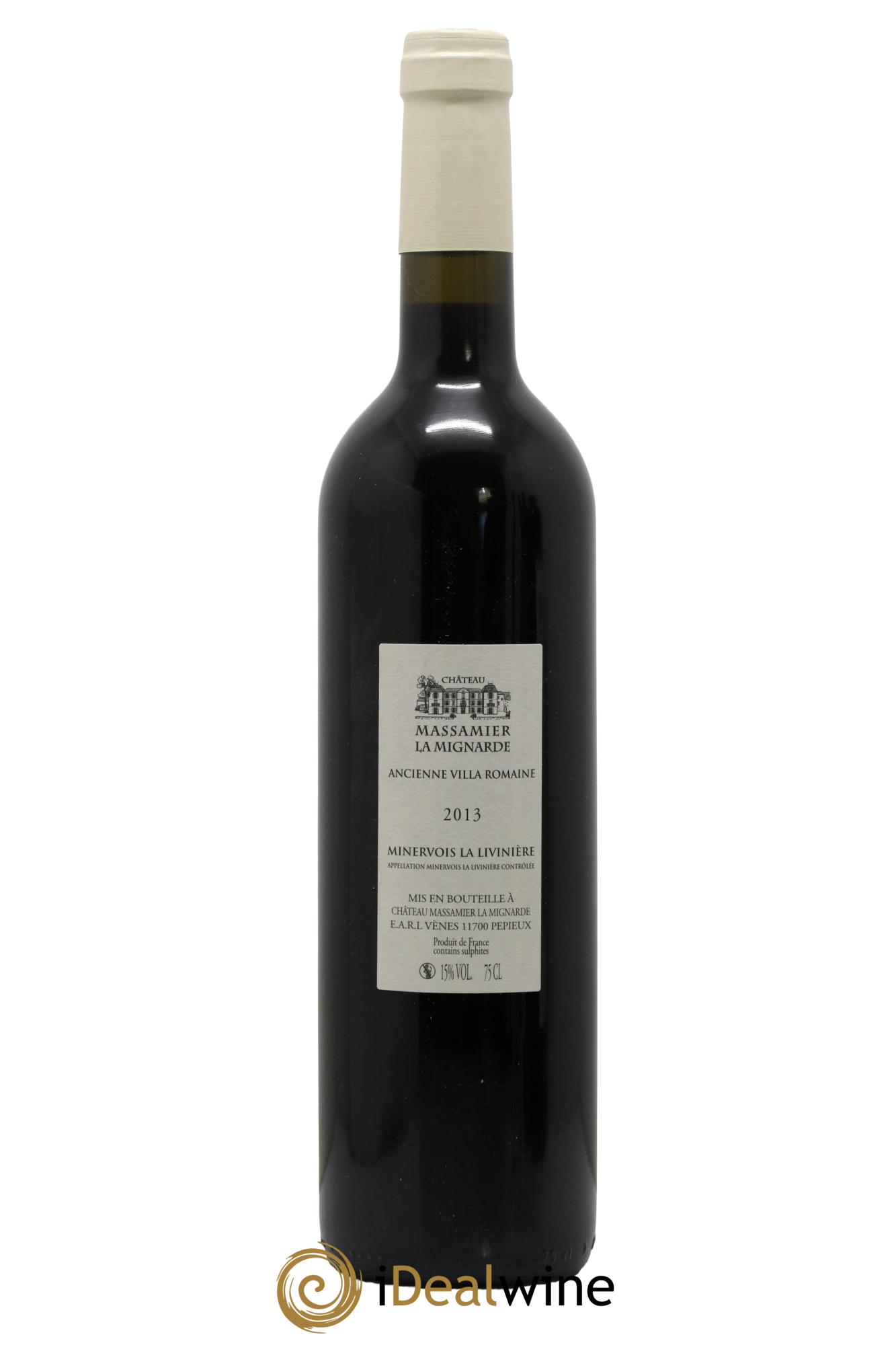Minervois La Livinière Domus Maximus MMXIII Château Massamier La Mignarde 2013 - Lotto di 1 bottiglia - 1