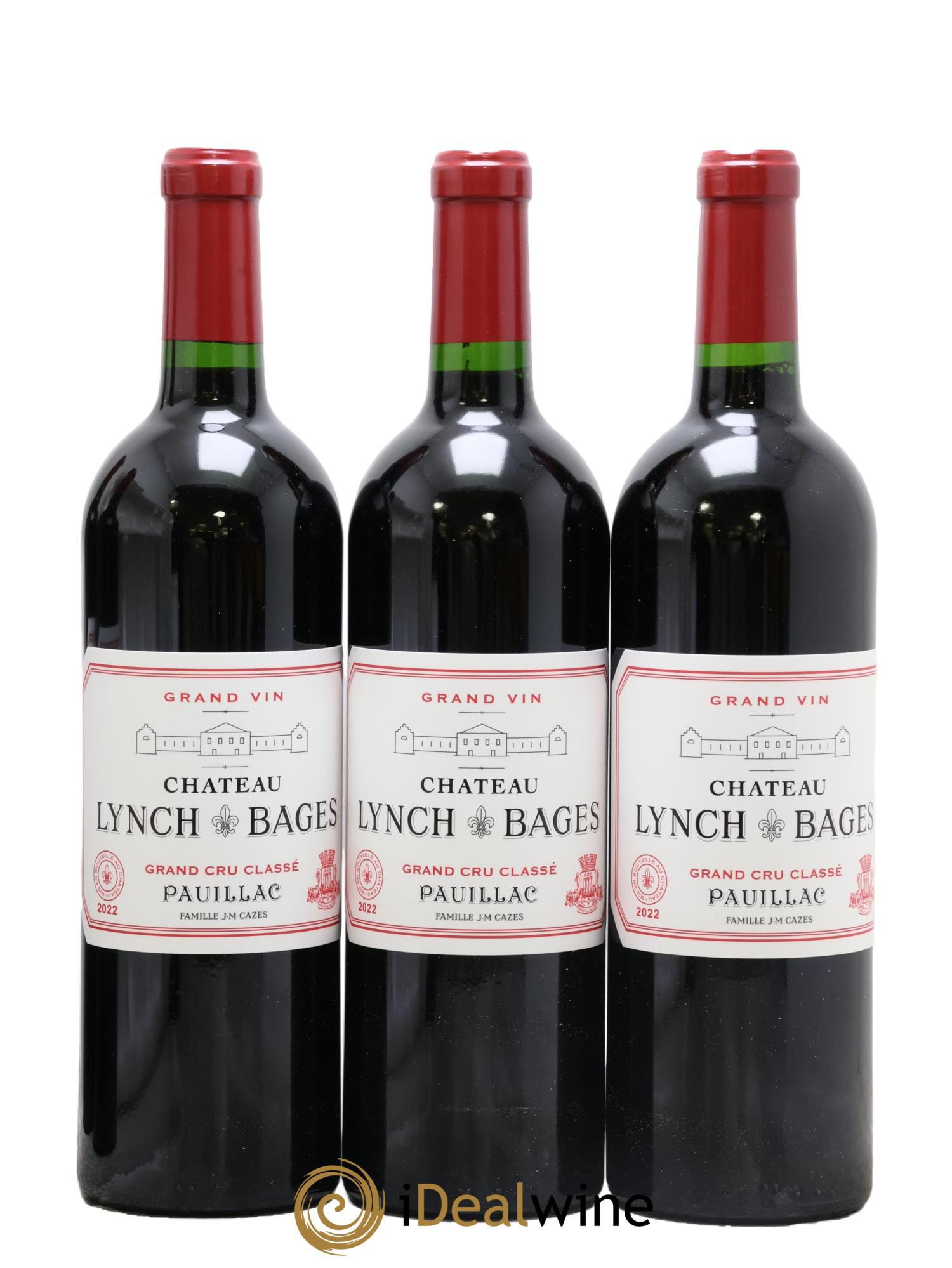 Château Lynch Bages 5ème Grand Cru Classé 2022 - Lot de 6 bouteilles - 3