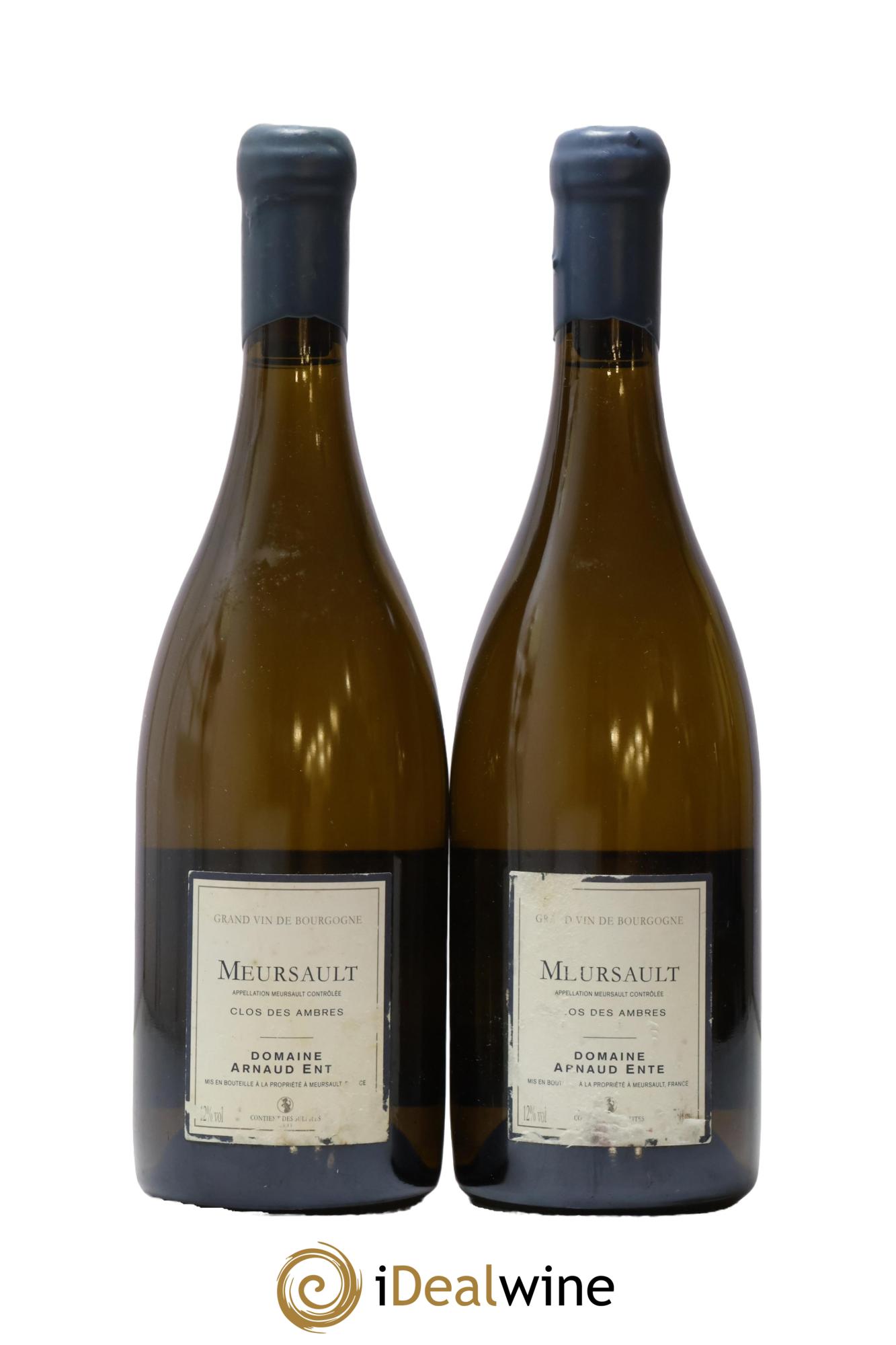 Meursault Clos des Ambres Arnaud Ente 2013 - Lot de 2 bouteilles - 1