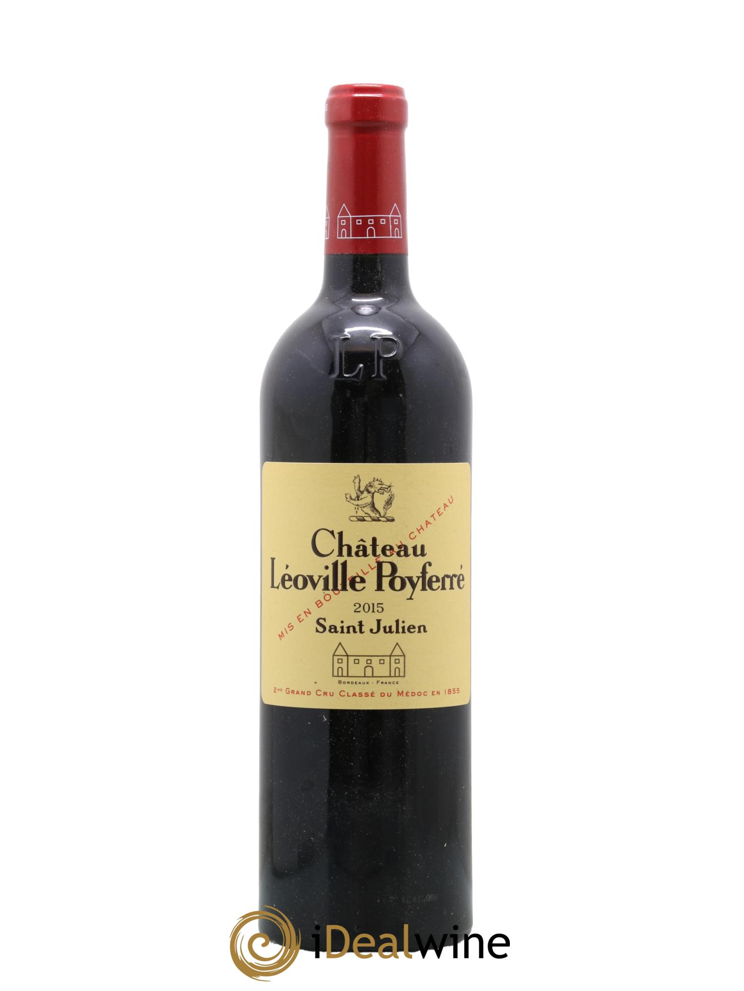 Château Léoville Poyferré 2ème Grand Cru Classé 2015 - Lot de 1 bouteille - 0
