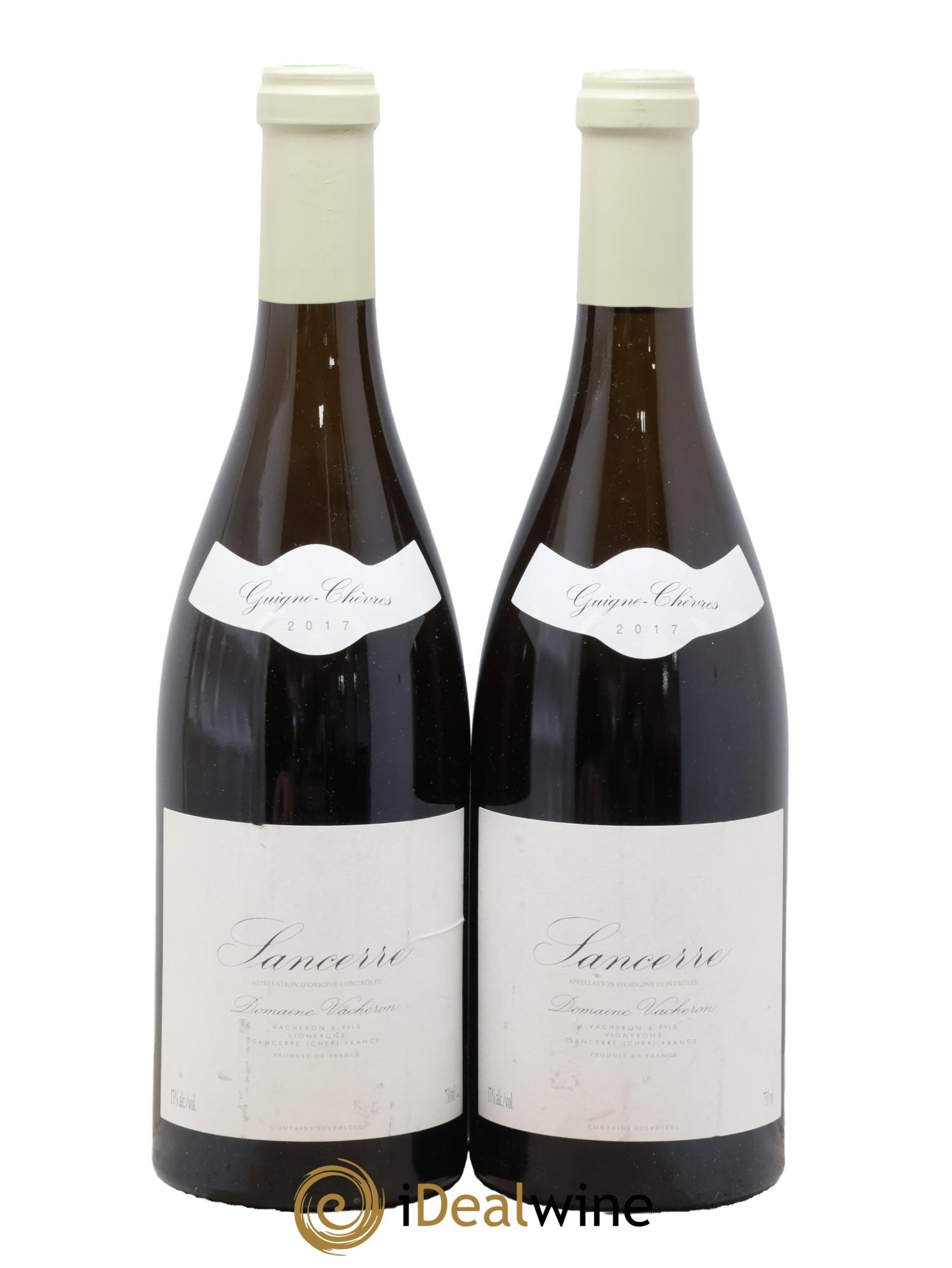 Sancerre Guigne Chèvres Domaine Vacheron et Fils 2017 - Lot de 2 bouteilles - 0