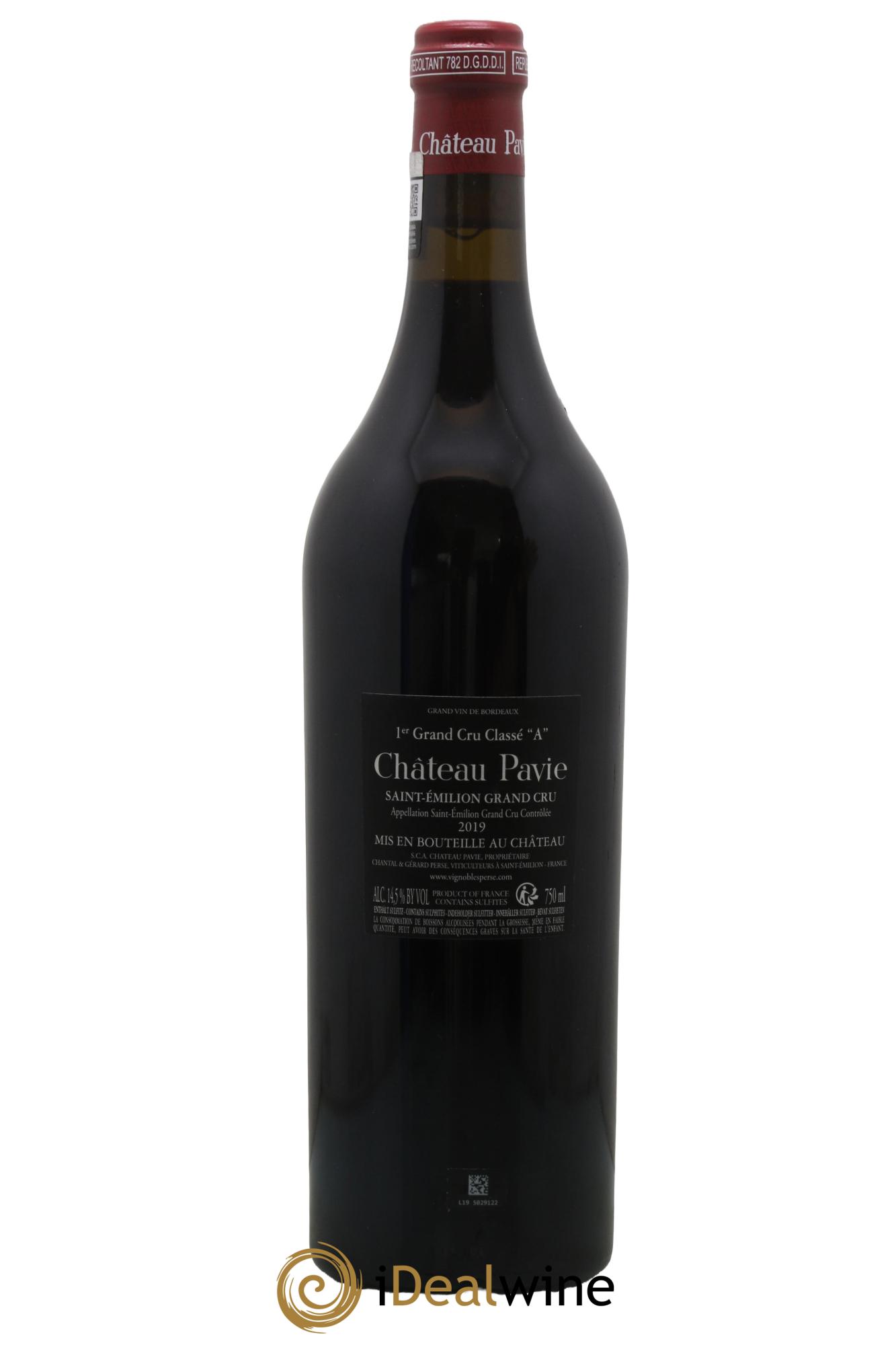 Château Pavie 1er Grand Cru Classé A 2019 - Posten von 1 Flasche - 1