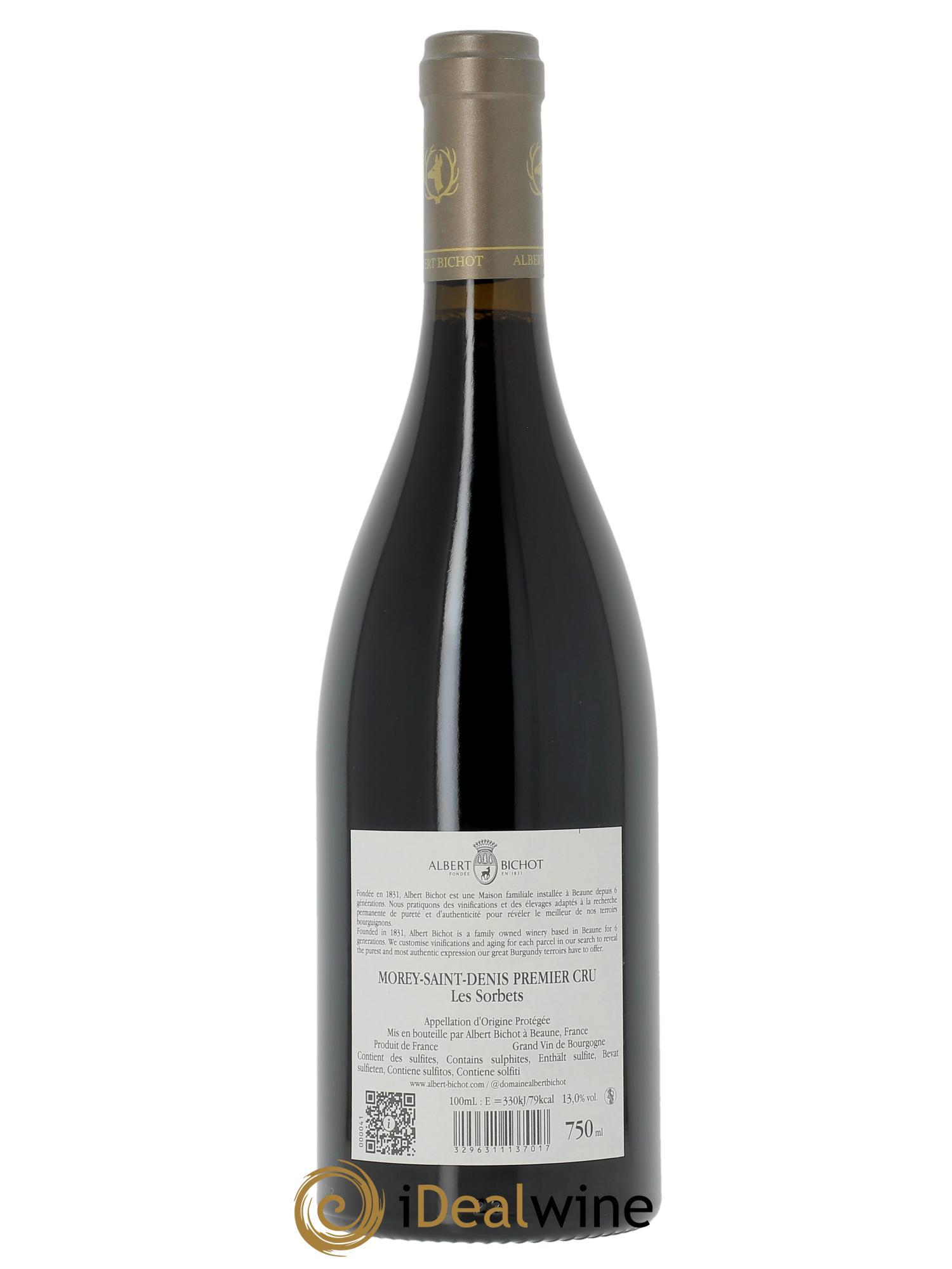 Morey Saint-Denis 1er Cru Les Sorbets Albert Bichot  2018 - Lotto di 1 bottiglia - 1
