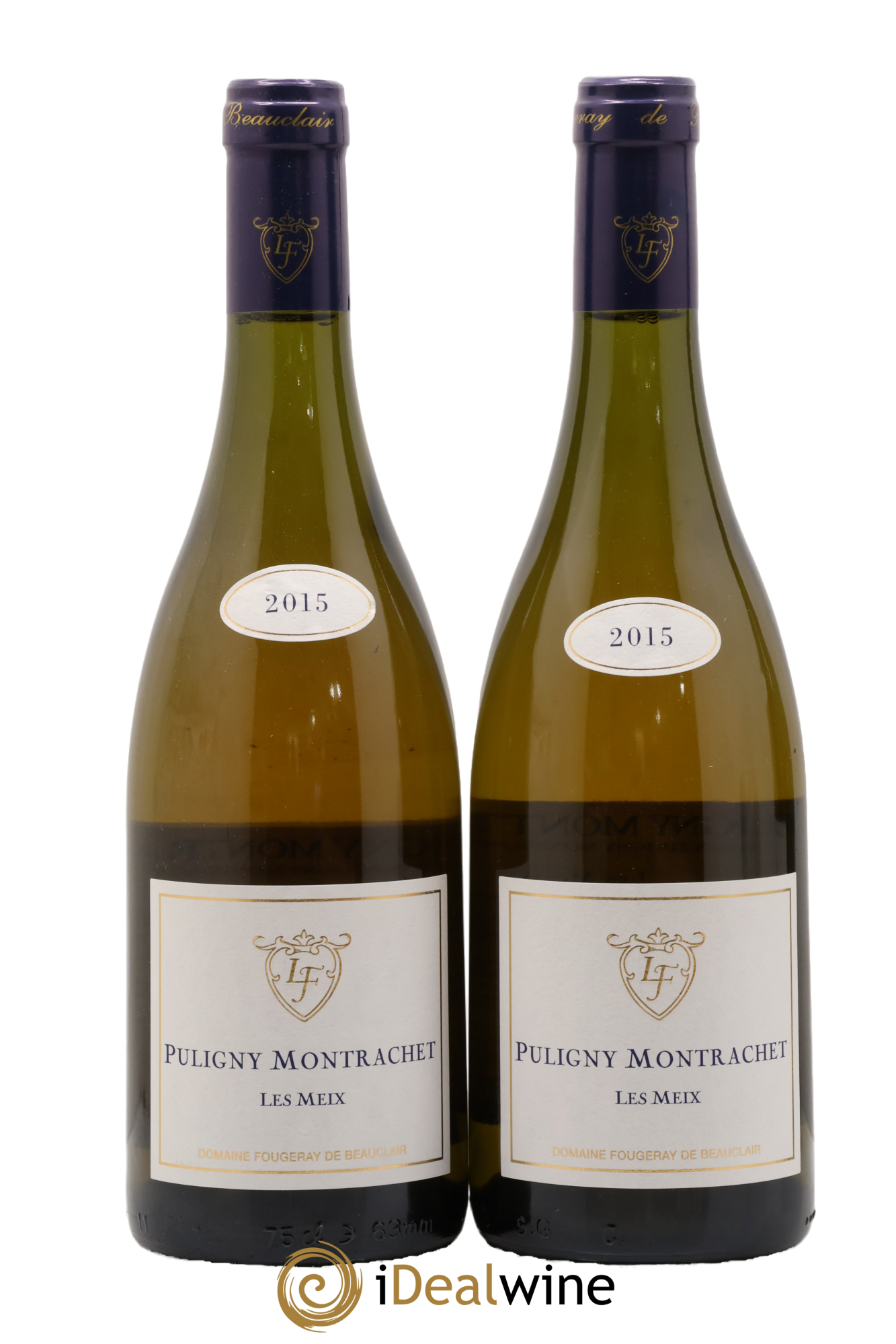 Puligny-Montrachet Les Meix Fougeray de Beauclair 2015 - Lot de 2 bouteilles - 0