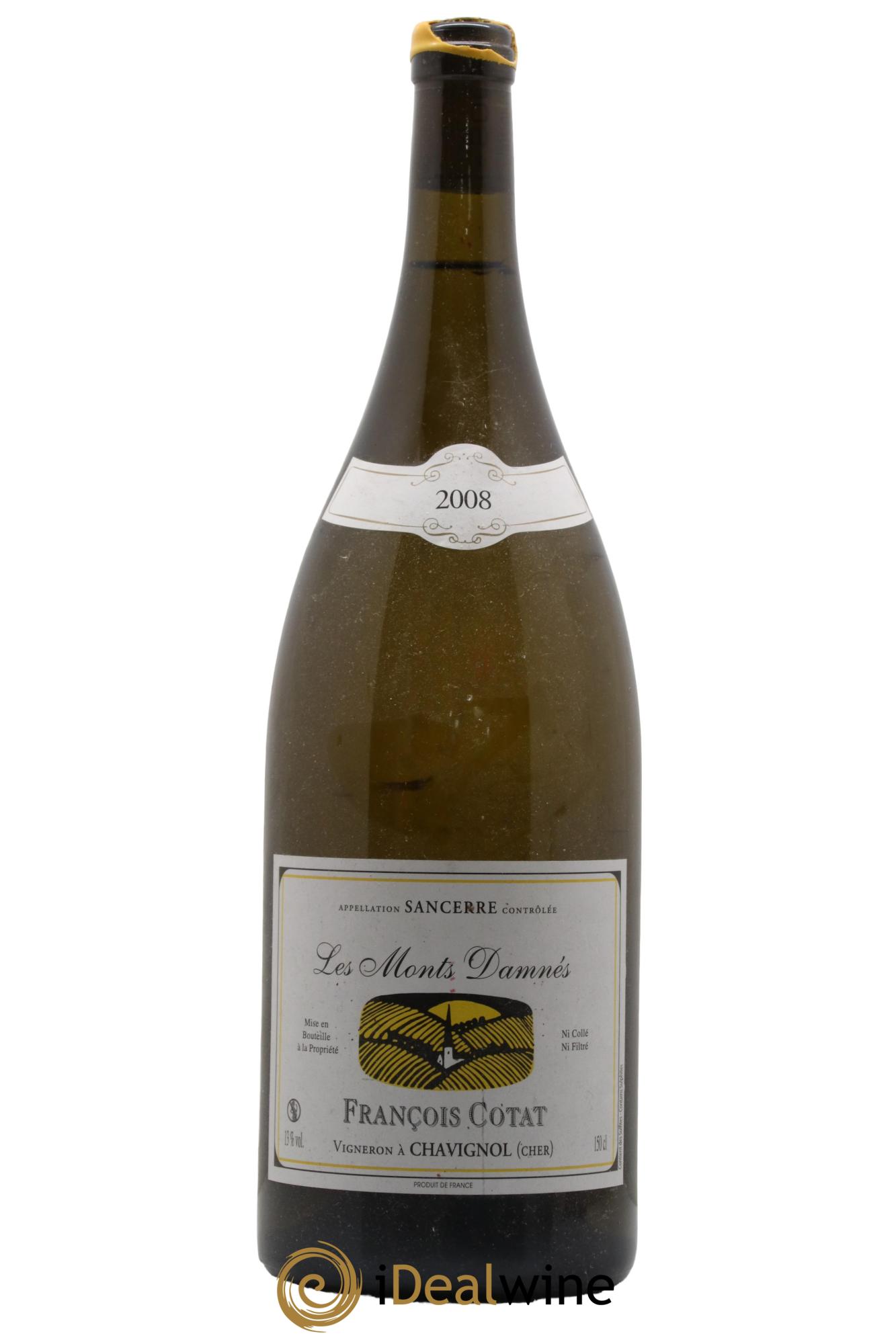Sancerre Les Monts Damnés François Cotat 2008 - Lot de 1 magnum - 0