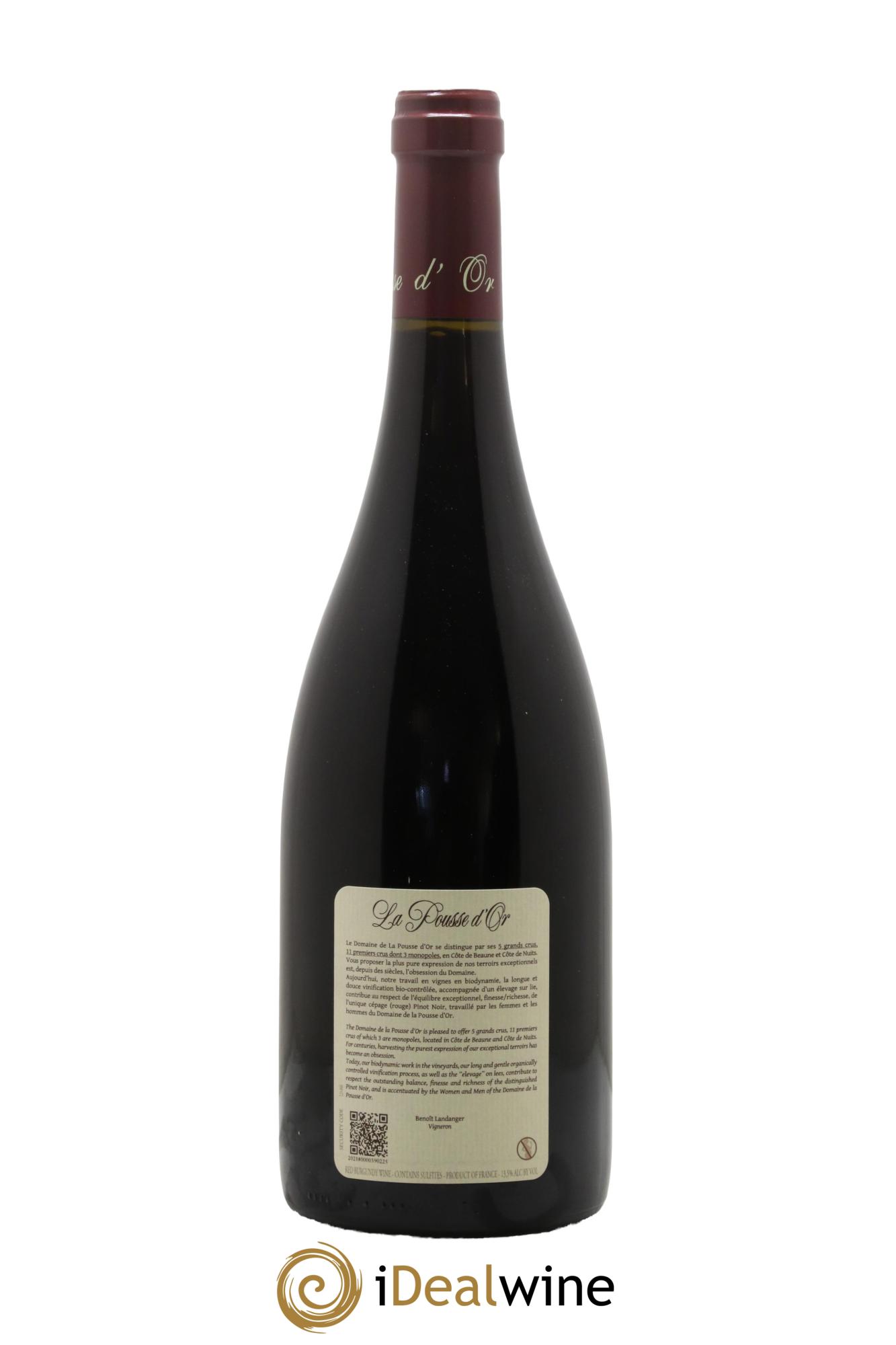 Chambolle-Musigny 1er Cru Les Amoureuses La Pousse d'Or (Domaine de) 2019 - Lot de 1 bouteille - 1