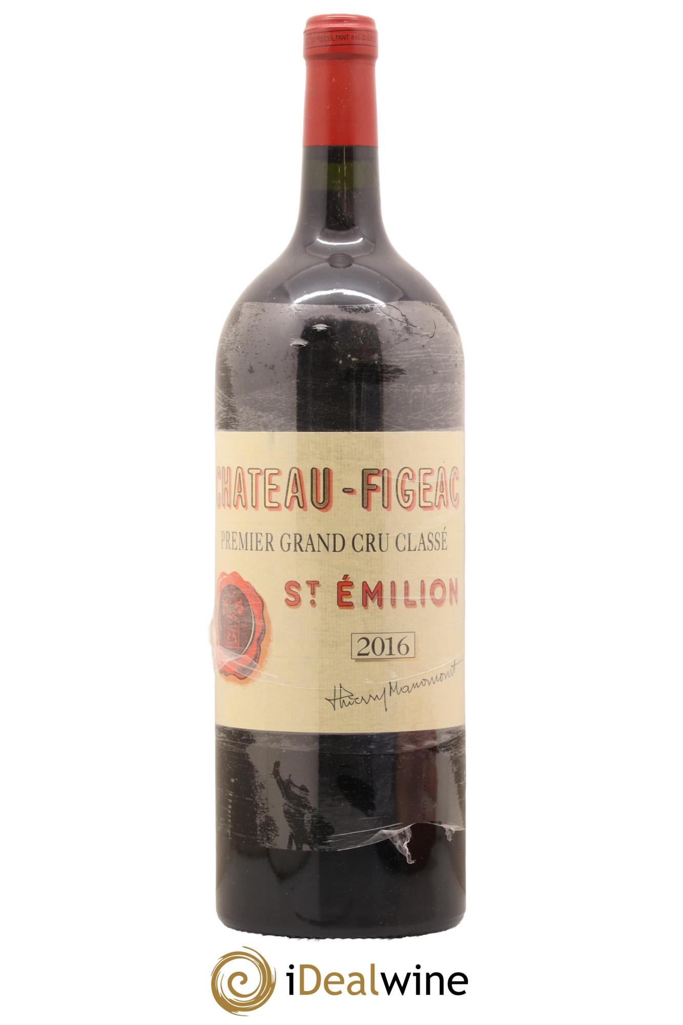 Château Figeac 1er Grand Cru Classé A 2016 - Lot de 1 magnum - 0