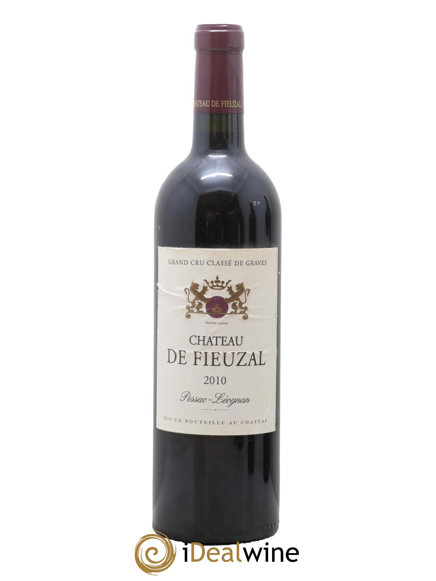 Château de Fieuzal Cru Classé de Graves 2010 - Lot de 1 bouteille - 0