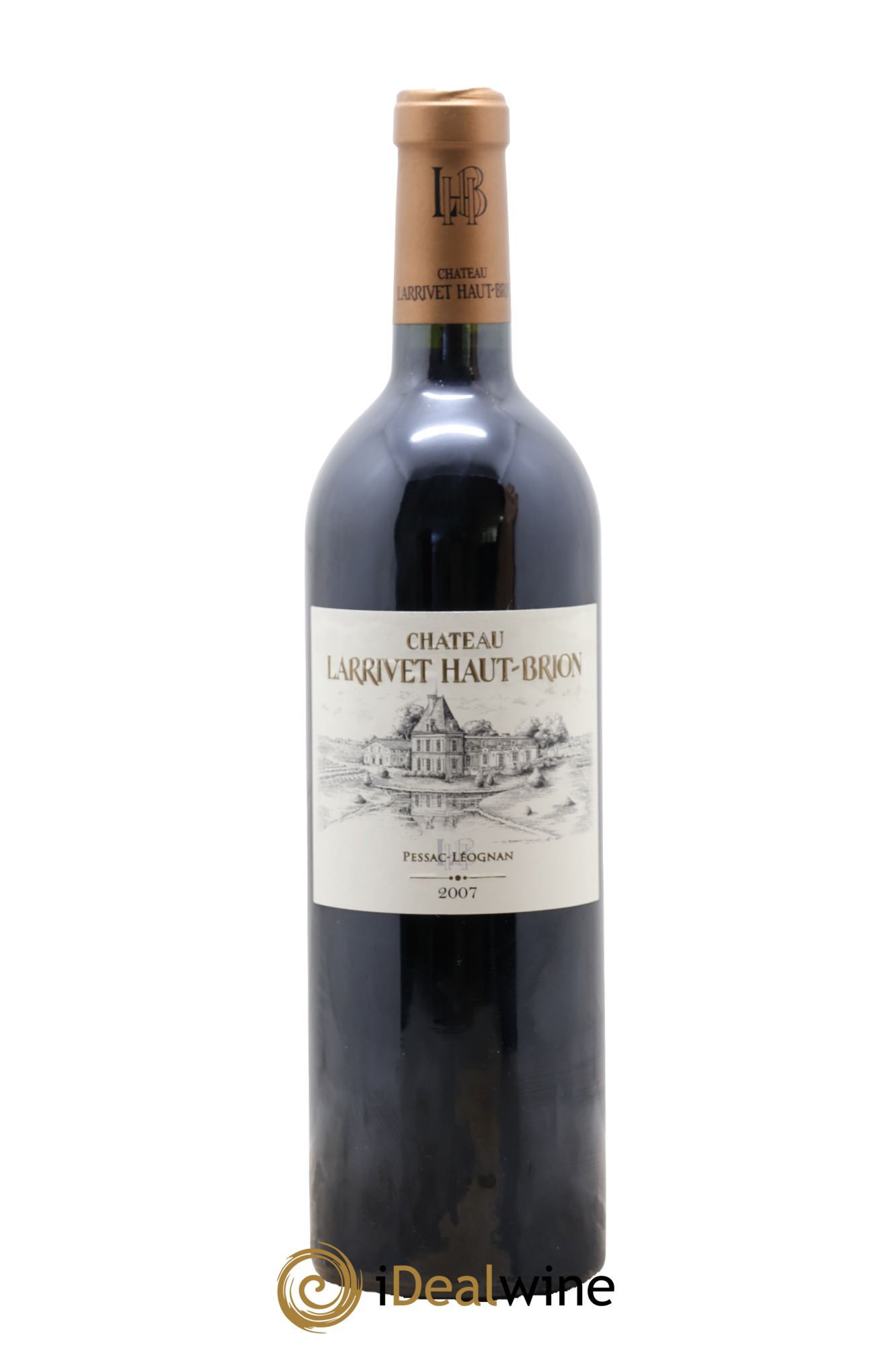 Château Larrivet Haut-Brion 2007 - Lot de 1 bouteille - 0