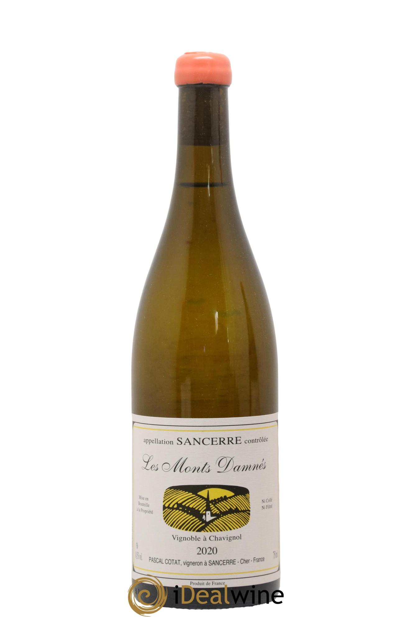 Sancerre Les Monts Damnés Pascal Cotat 2020 - Lot de 1 bouteille - 0