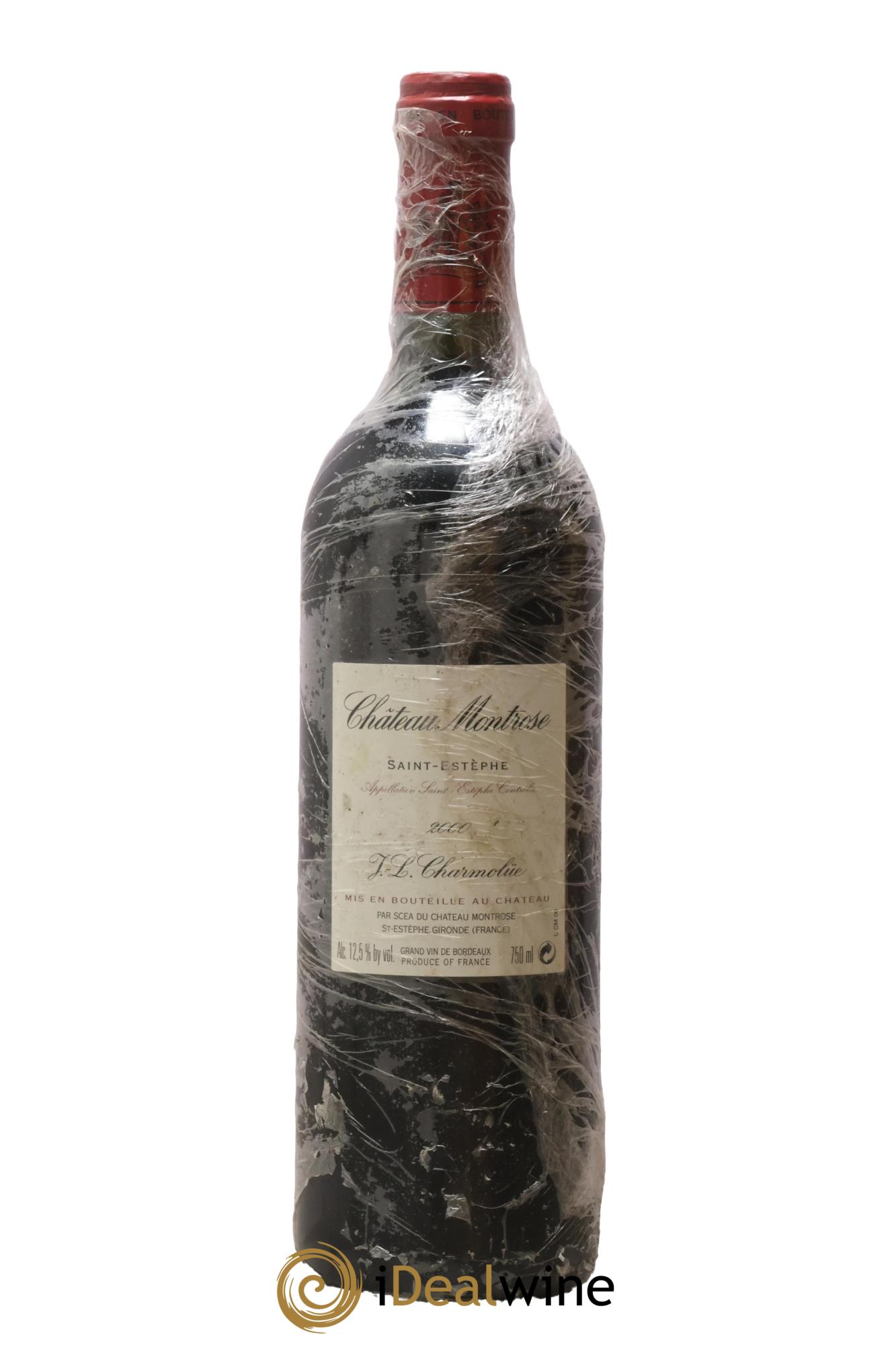 Château Montrose 2ème Grand Cru Classé 2000 - Lotto di 1 bottiglia - 1