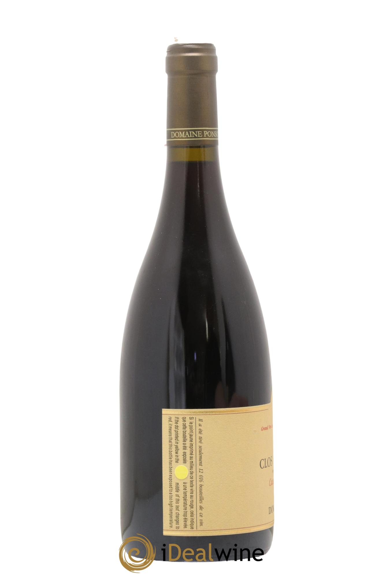 Clos de la Roche Grand Cru Vieilles Vignes Ponsot (Domaine) 2007 - Lot of 1 bottle - 2
