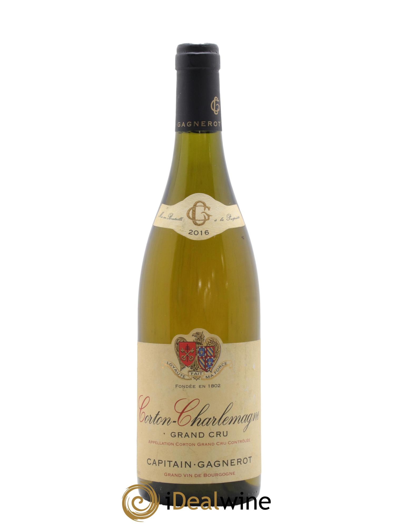 Corton-Charlemagne Grand Cru Capitain-Gagnerot 2016 - Lot of 1 bottle - 0