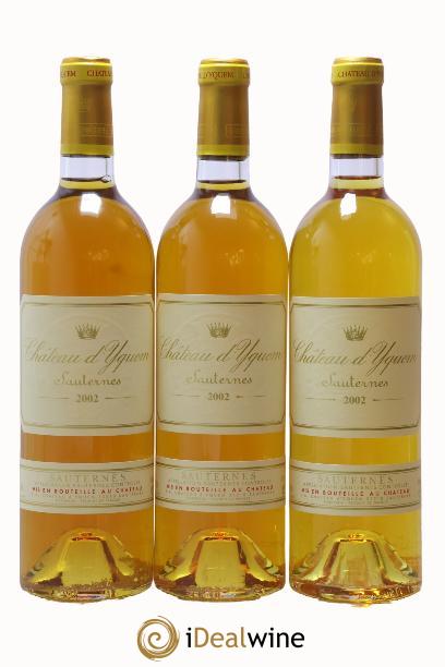 Château d' Yquem 1er Cru Classé Supérieur 2002 - Lot de 6 bouteilles - 2