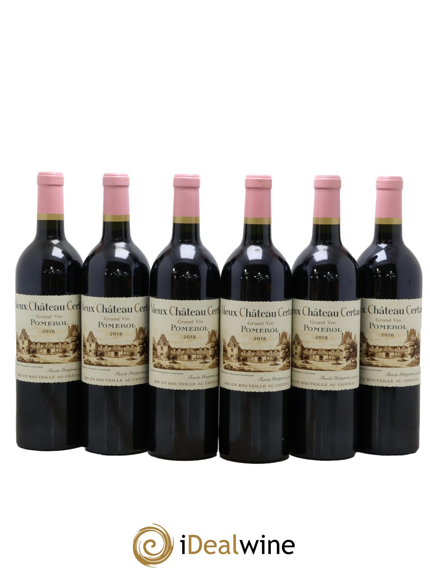 Vieux Château Certan 2018 - Lotto di 6 bottiglie - 0