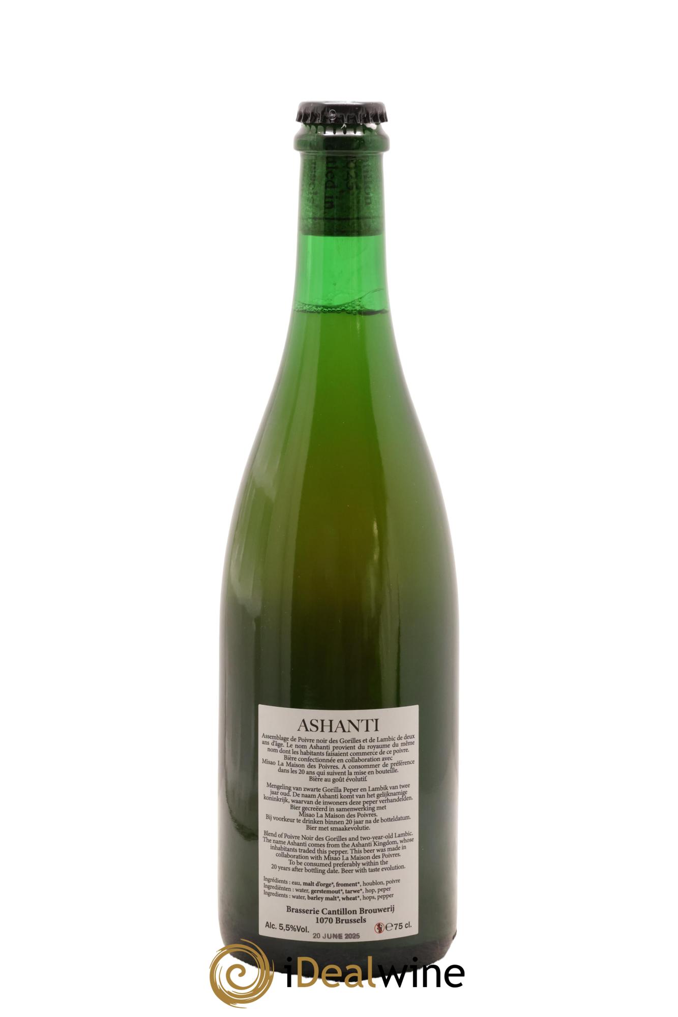 Bière Cantillon Ashanti Mise 2025 - Lotto di 1 bottiglia - 1