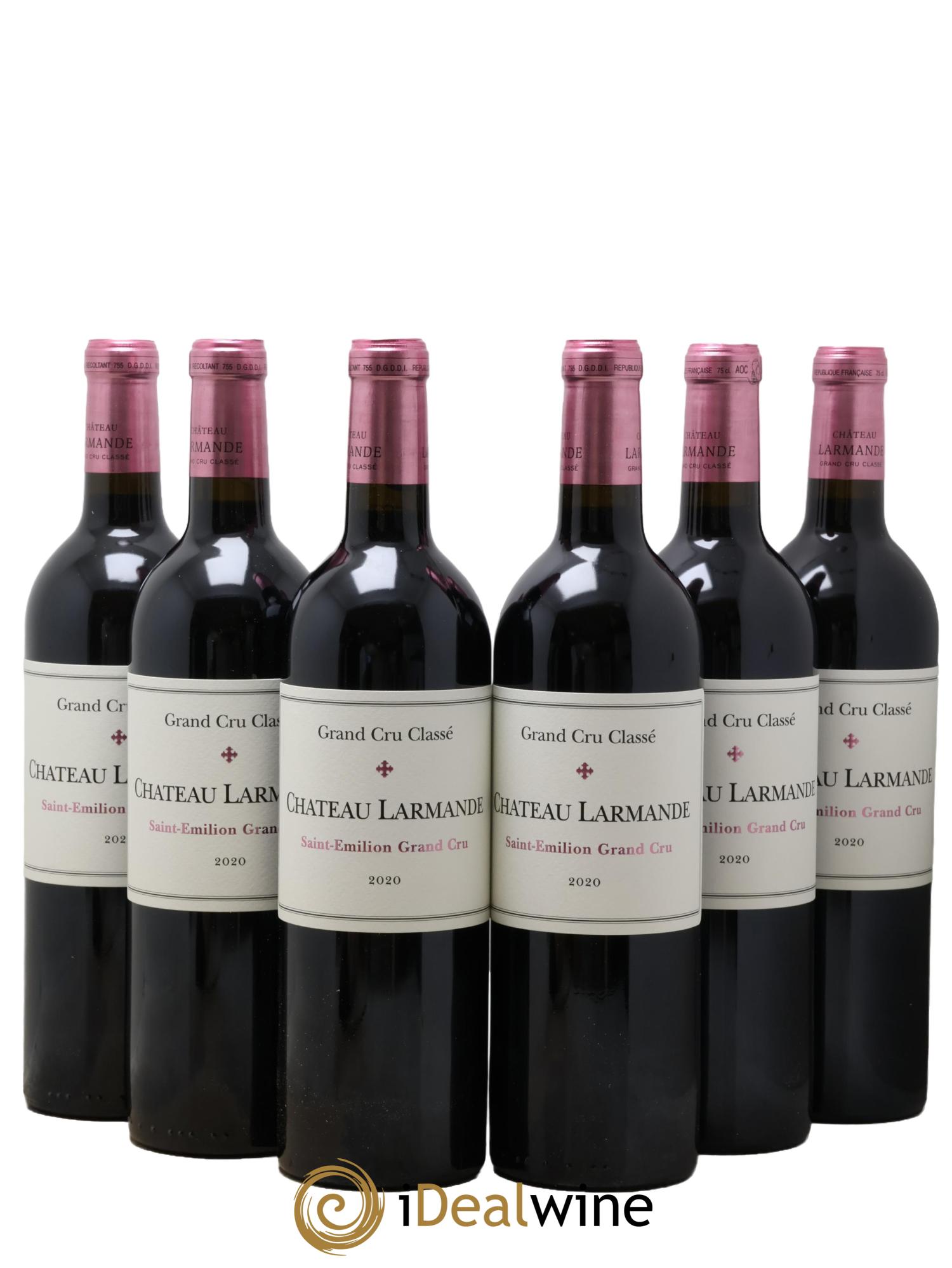 Château Larmande Grand Cru Classé 2020 - Lot of 6 bottles - 0