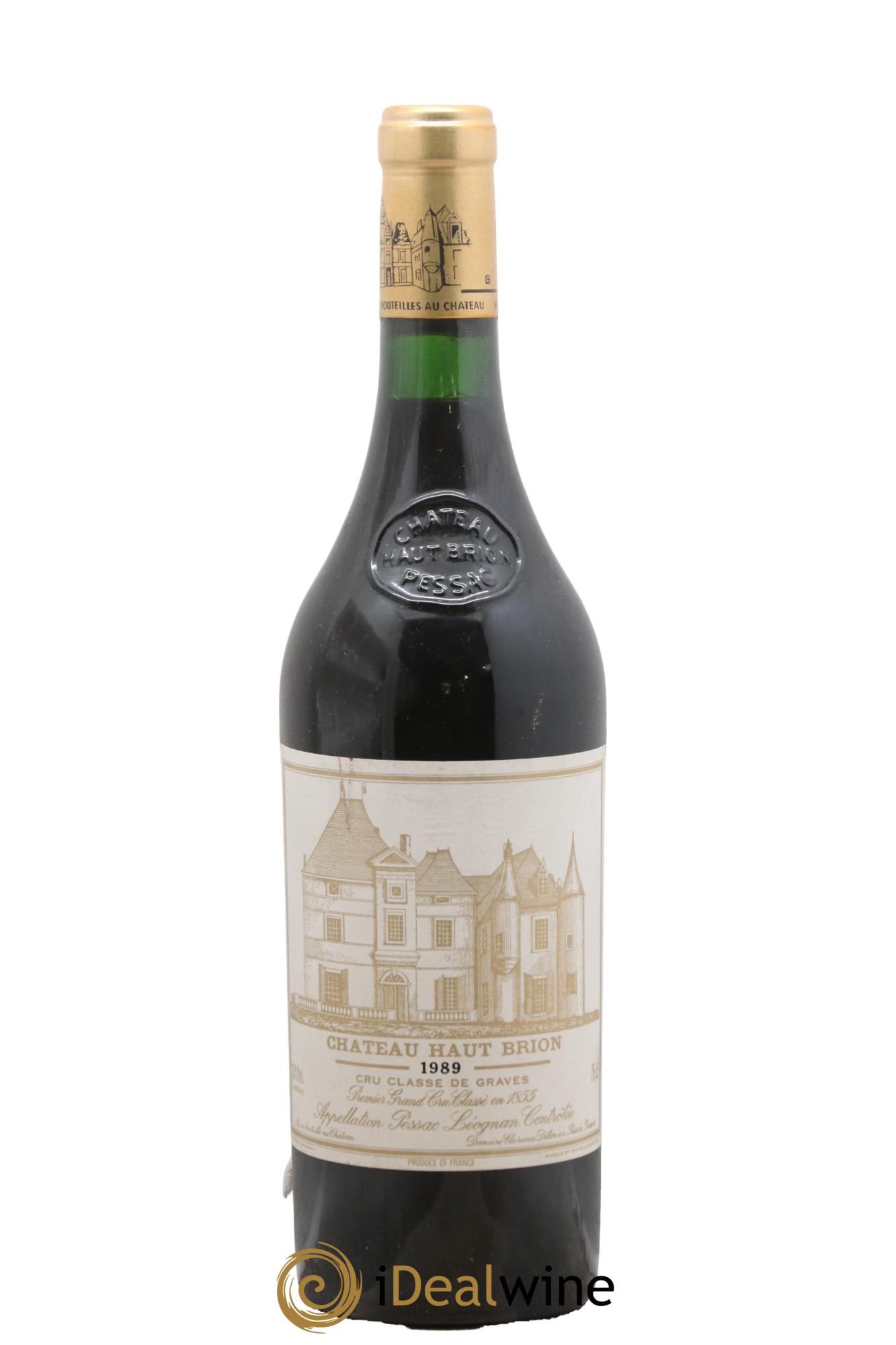 Château Haut Brion 1er Grand Cru Classé 1989 - Lotto di 1 bottiglia - 0