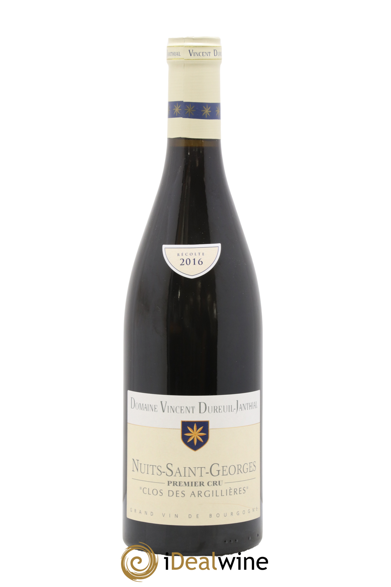 Nuits-Saint-Georges 1er Cru Clos des Argillières Vincent Dureuil-Janthial 2016 - Lotto di 1 bottiglia - 0
