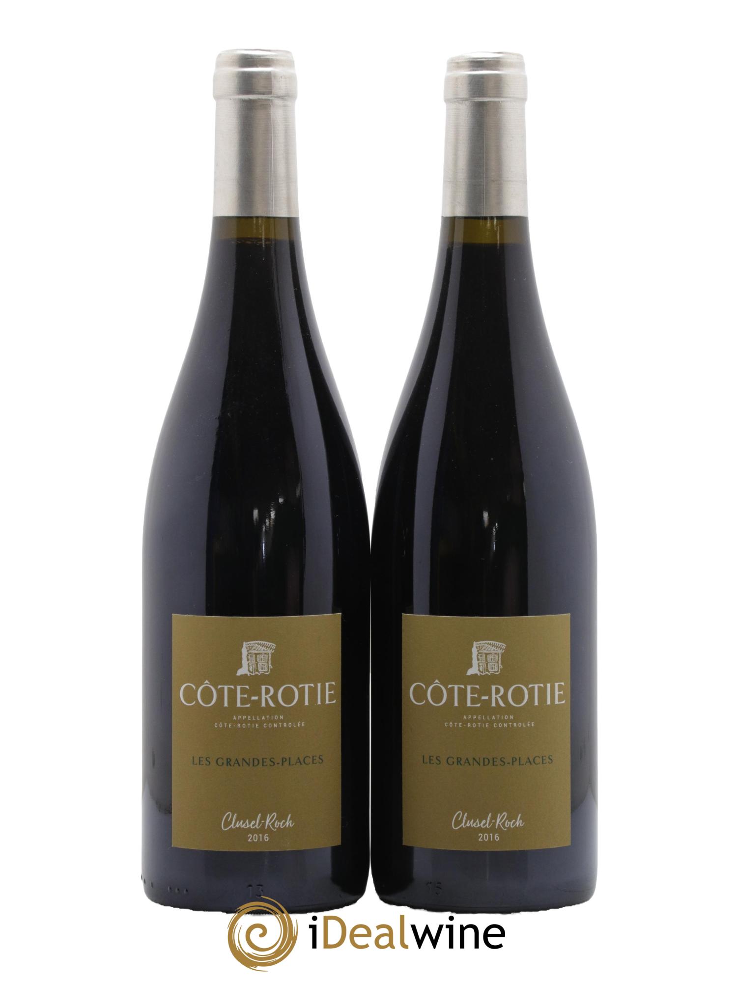 Côte-Rôtie Les Grandes Places Clusel-Roch 2016 - Lot de 2 bouteilles - 0
