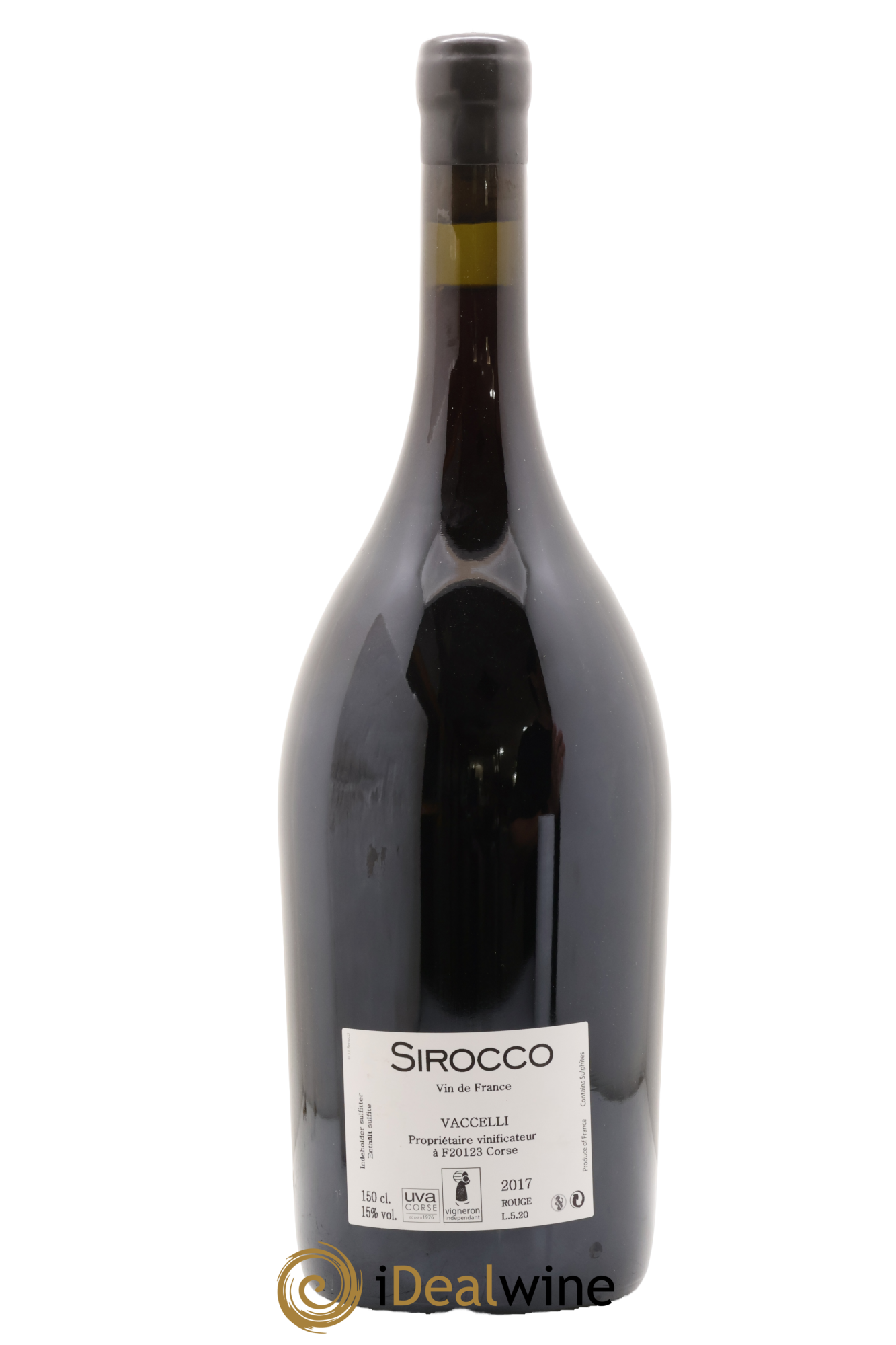 Vin de France Sirocco Vaccelli 2017 - Lot de 1 magnum - 1