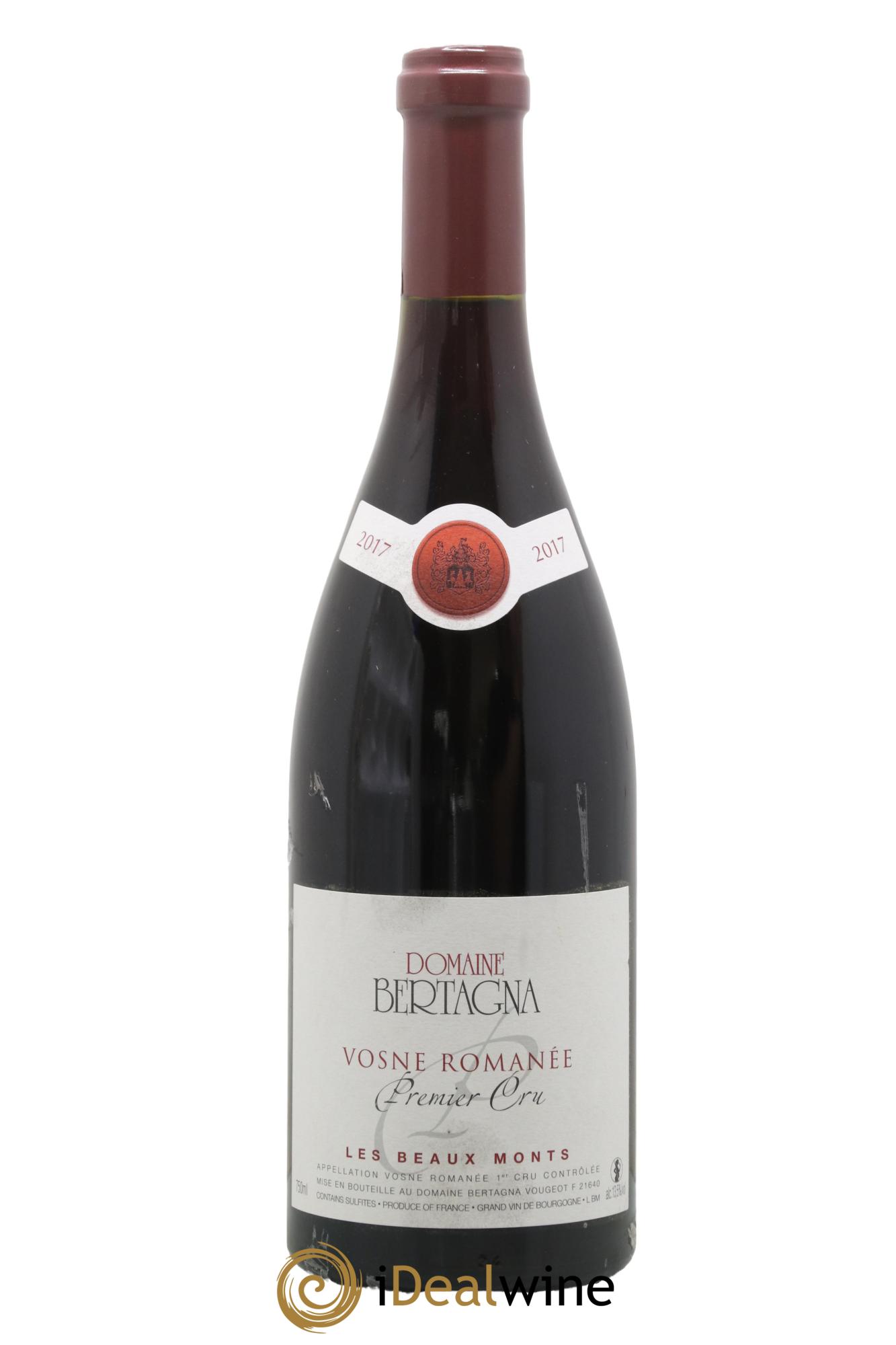 Vosne-Romanée 1er Cru Les Beaux-Monts Bertagna 2017 - Lot de 1 bouteille - 0