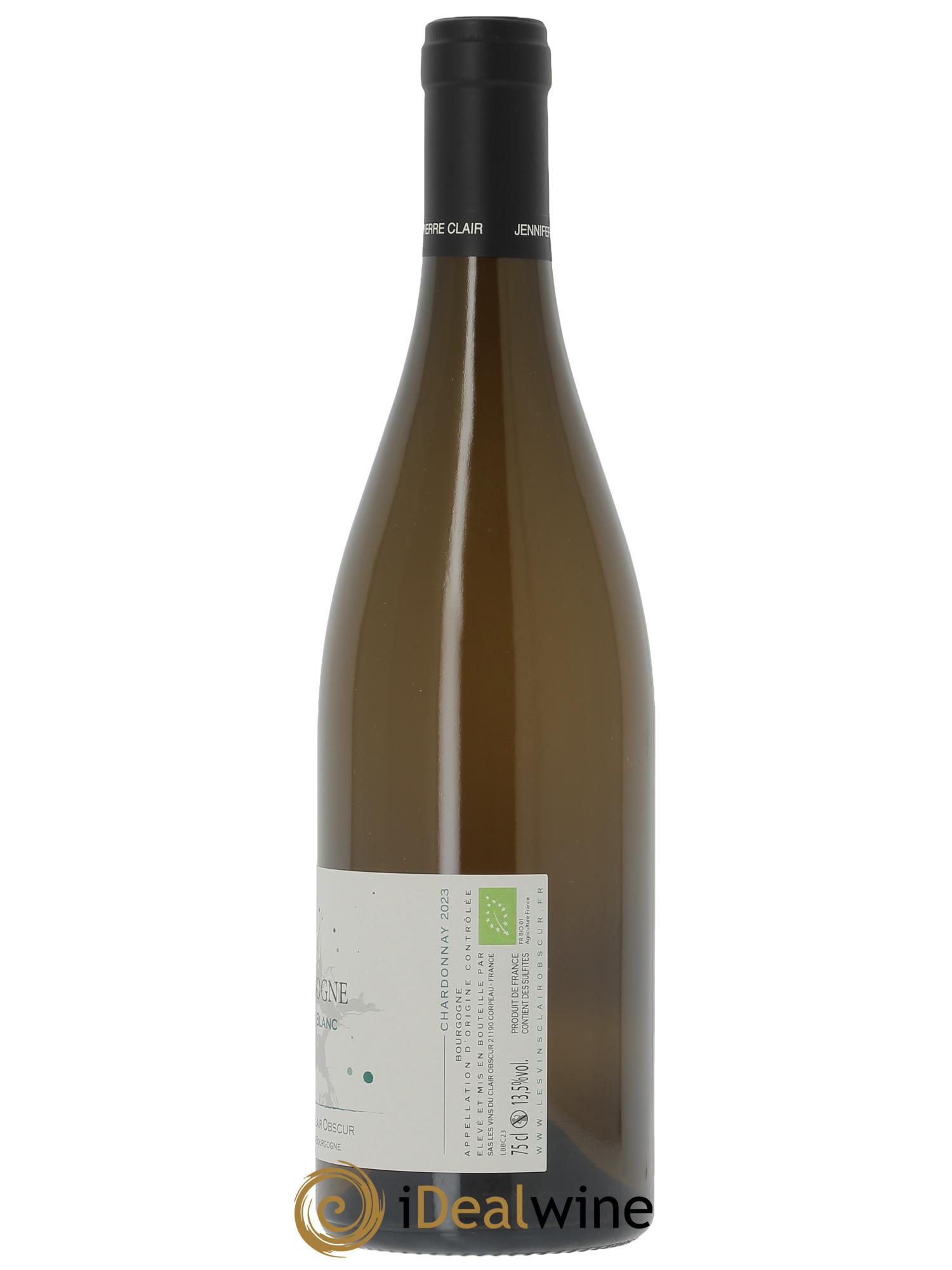 Bourgogne Chardonnay Le Chat Blanc Domaine Clair Obscur 2023 - Lotto di 1 bottiglia - 1