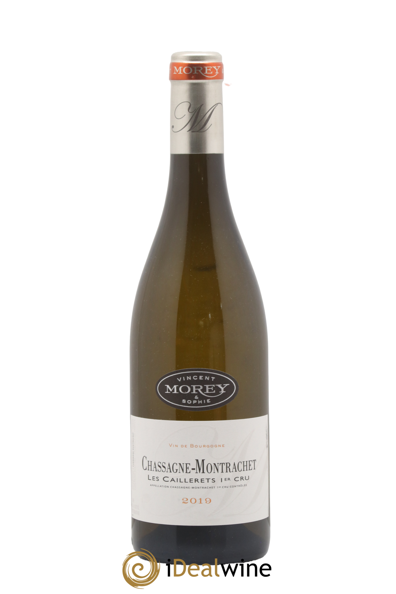 Chassagne-Montrachet 1er Cru Les Caillerets Vincent et Sophie Morey 2019 - Lot de 1 bouteille - 0