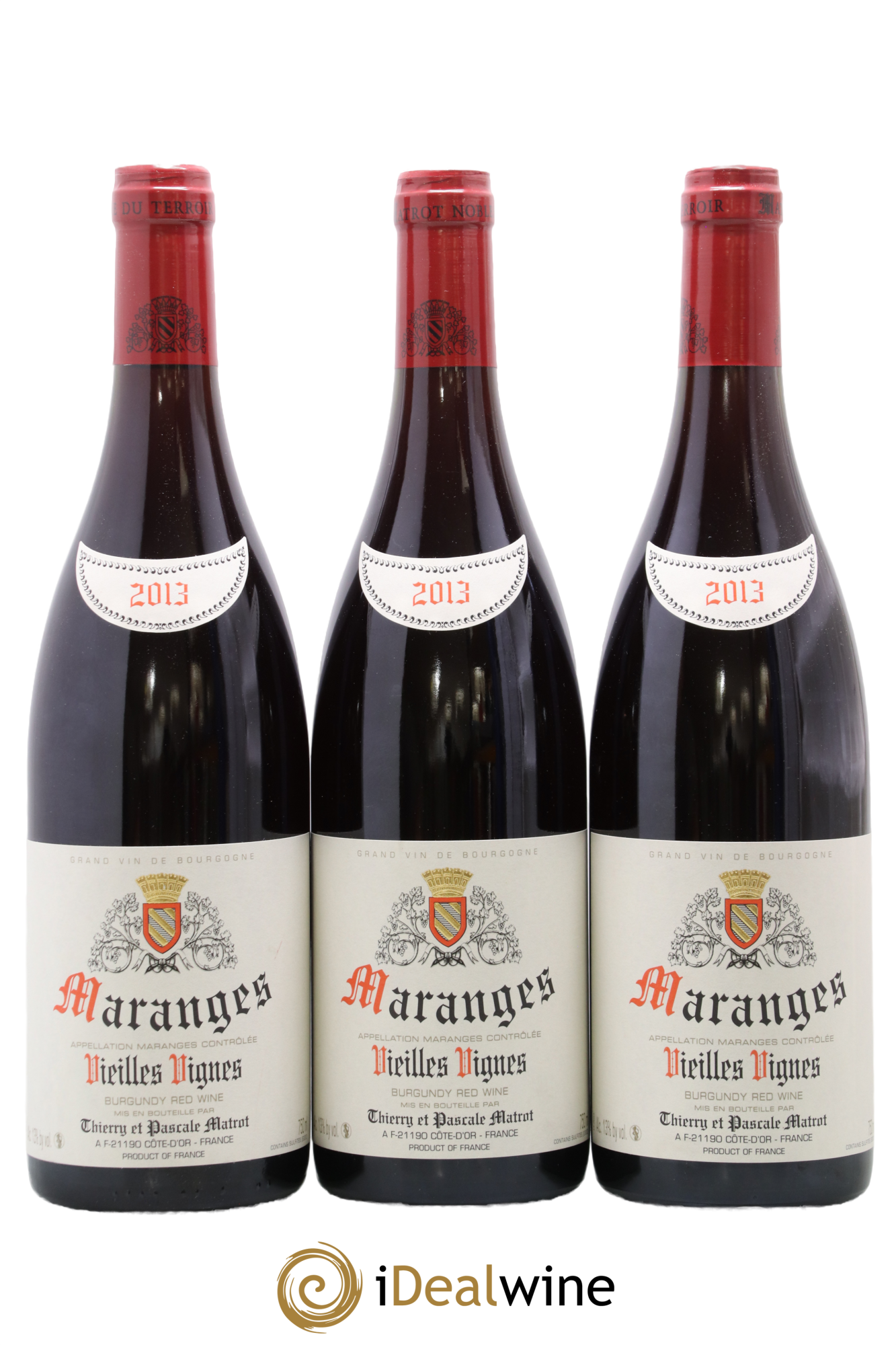 Maranges Vieilles Vignes Matrot 2013 - Lot de 3 bouteilles - 0