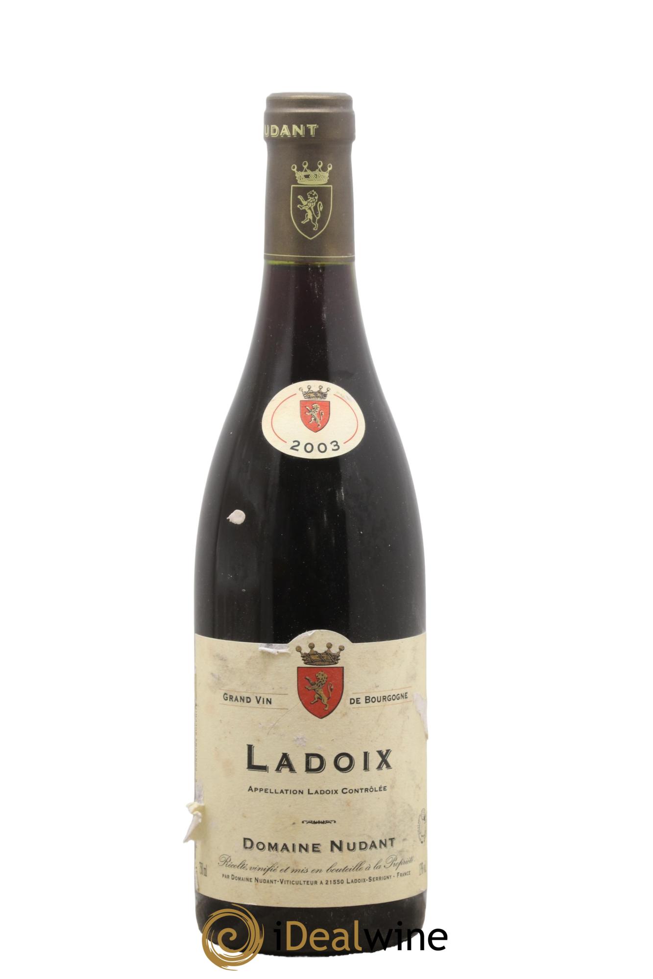 Ladoix Nudant 2003 - Lot de 1 bouteille - 0
