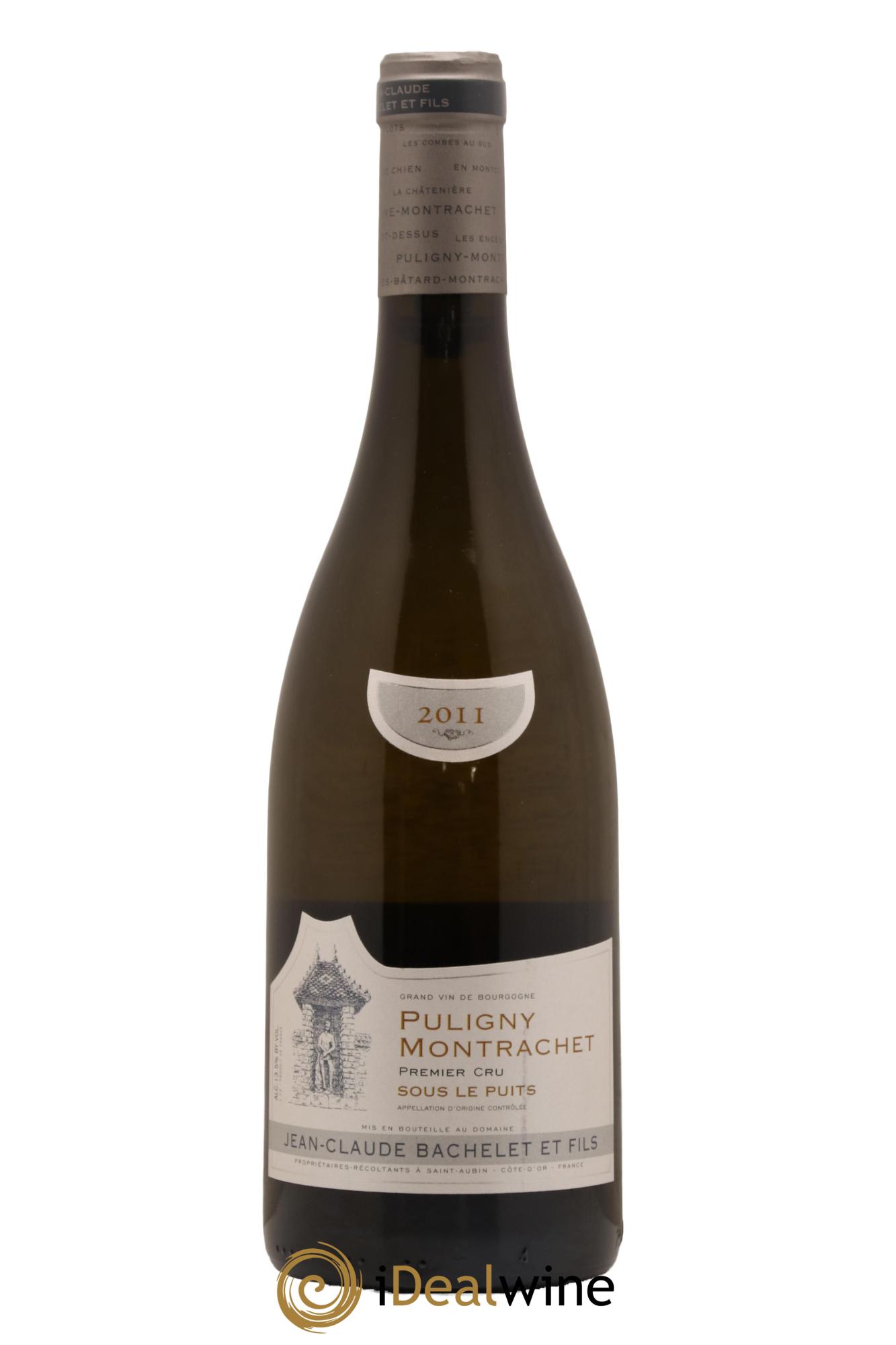 Puligny-Montrachet 1er Cru Sous le Puits Jean-Claude Bachelet (Domaine) 2011 - Lot de 1 bouteille - 0