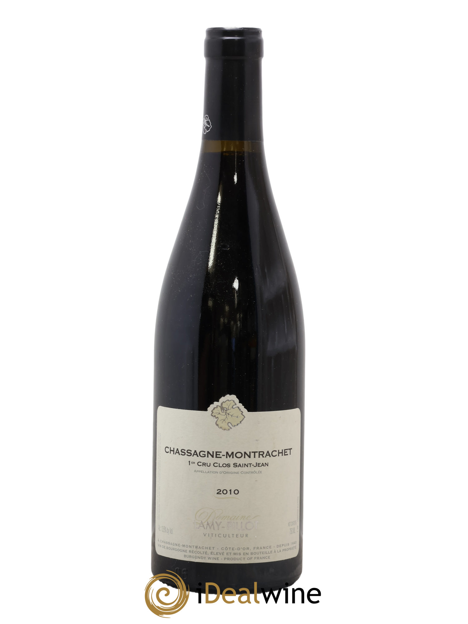 Chassagne-Montrachet 1er Cru Clos Saint-Jean Paul Pillot (Domaine) 2010 - Posten von 1 Flasche - 0
