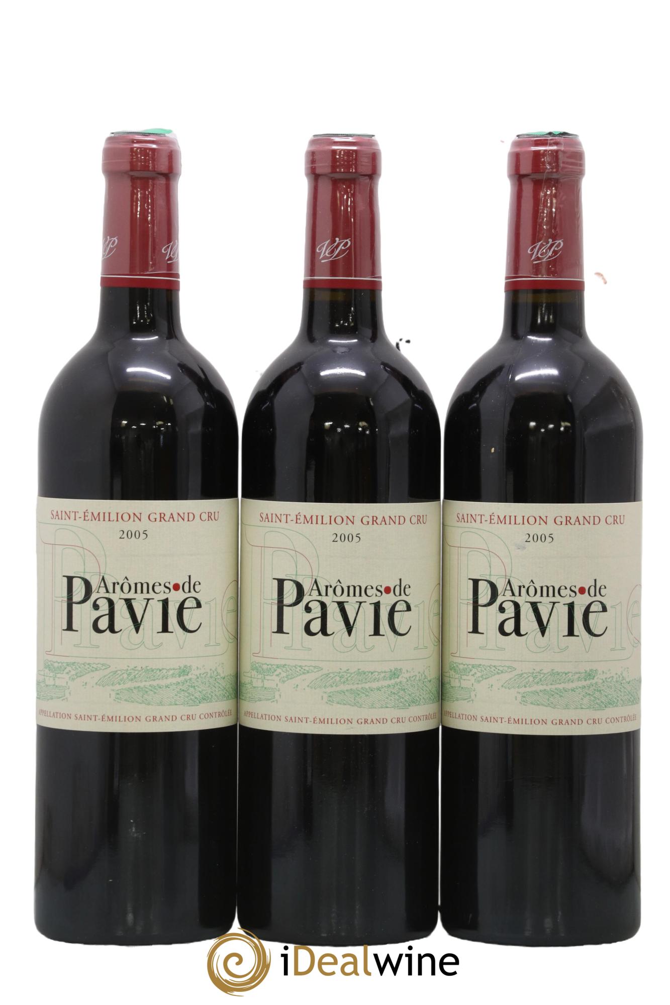 Arômes de Pavie  2005 - Lot of 3 bottles - 0