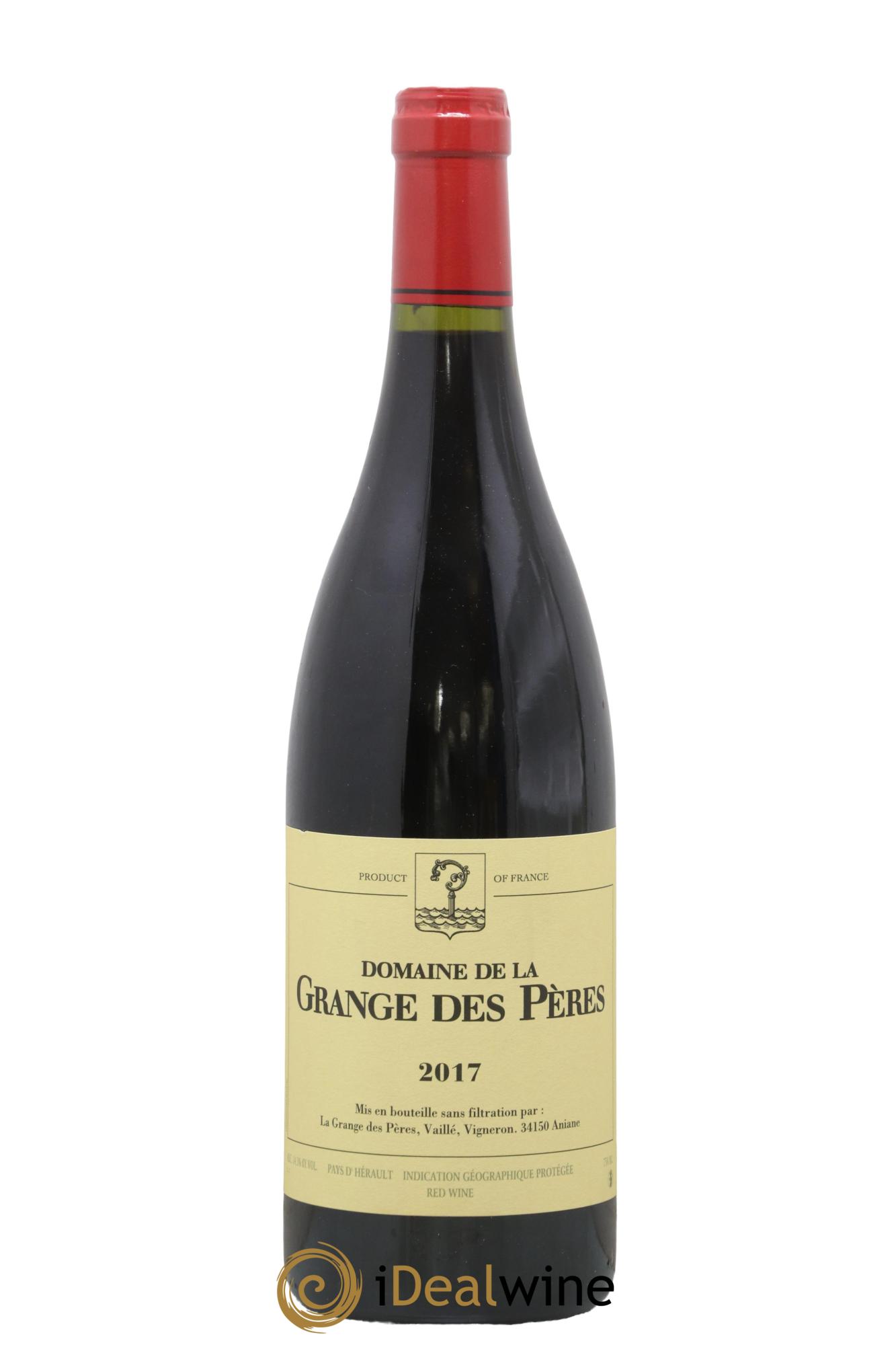 IGP Pays d'Hérault Grange des Pères Laurent Vaillé 2017 - Lot of 1 bottle - 0