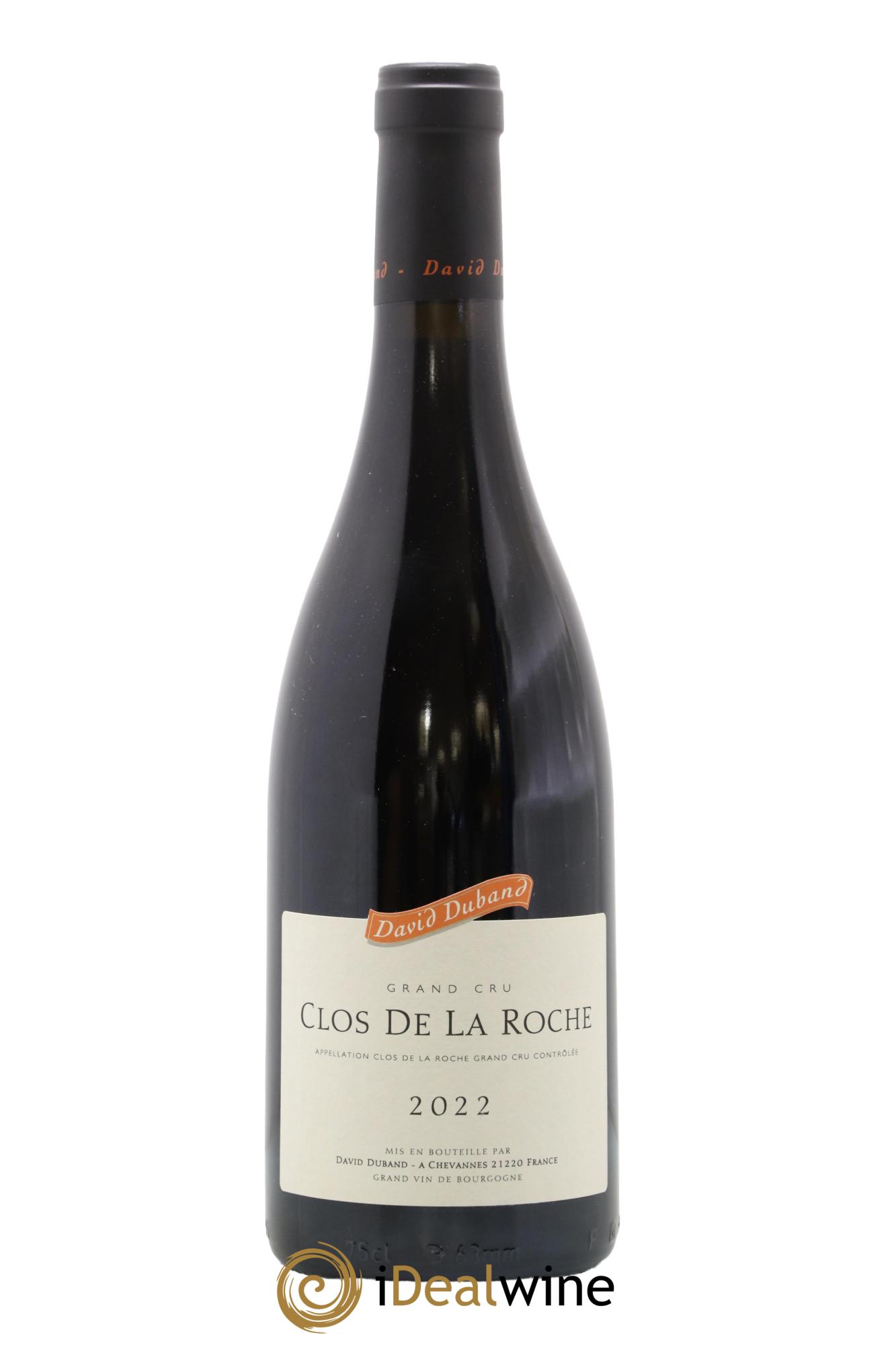 Clos de la Roche Grand Cru David Duband (Domaine) 2022 - Lot of 1 bottle - 0