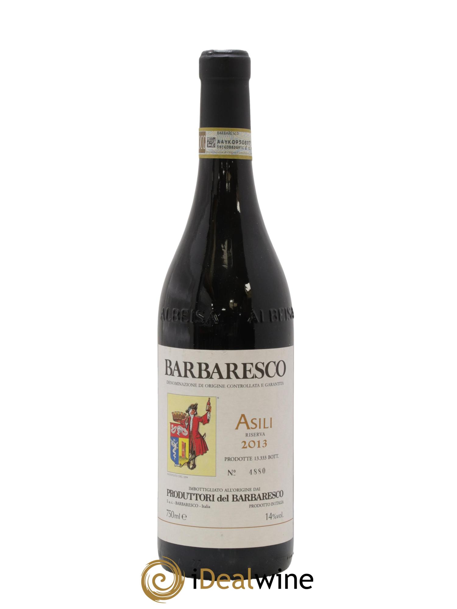 Barbaresco DOCG Asili Produttori del Barbaresco Riserva 2013 - Posten von 1 Flasche - 0