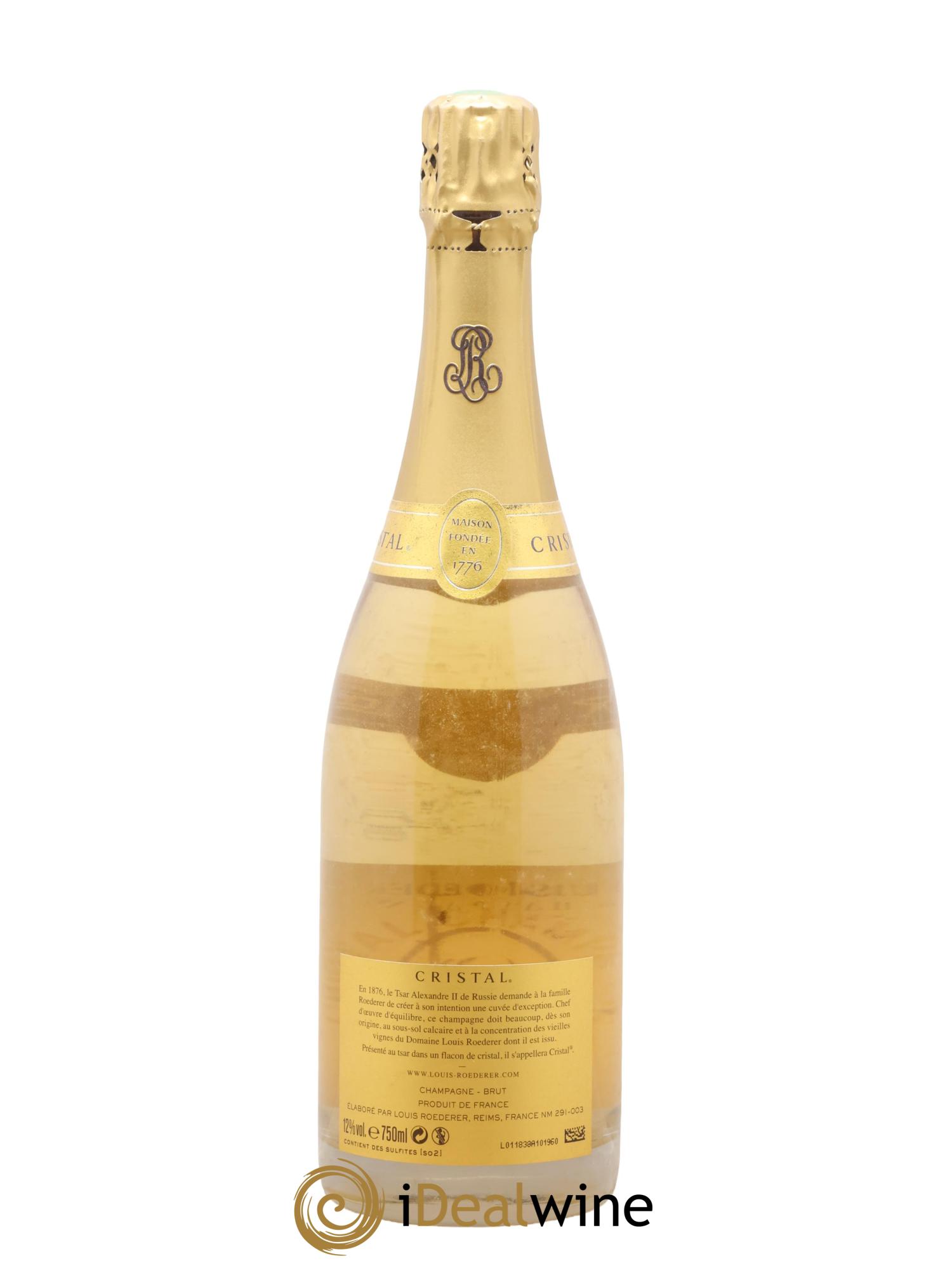 Cristal Louis Roederer 2009 - Lotto di 1 bottiglia - 2