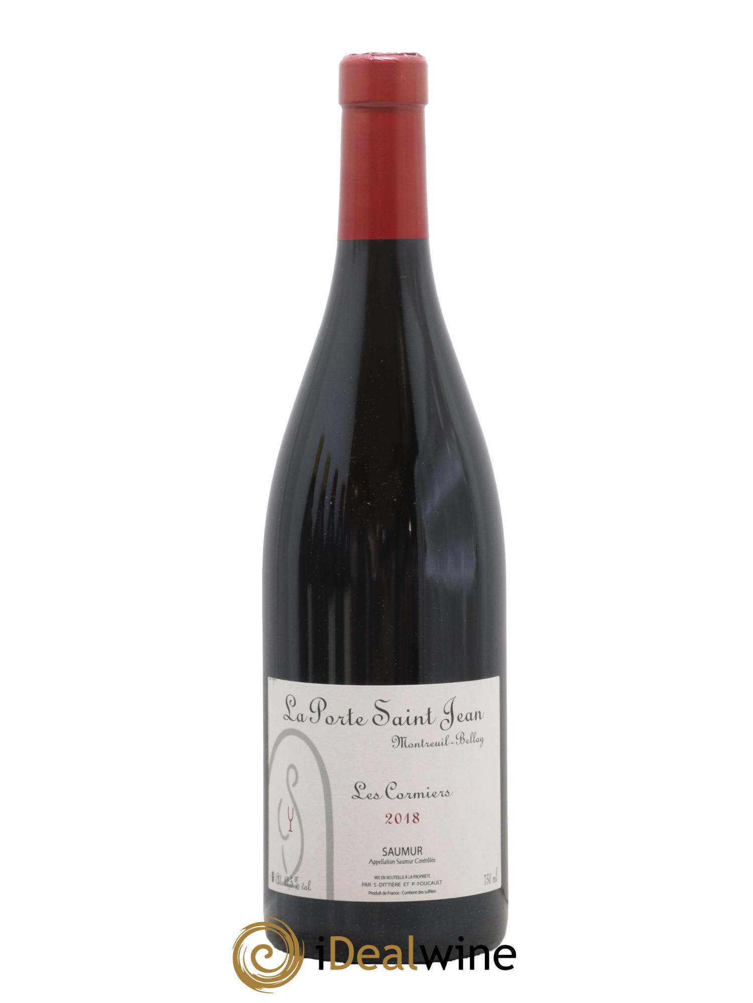 Saumur Les Cormiers La Porte Saint Jean 2018 - Lot de 1 bouteille - 0