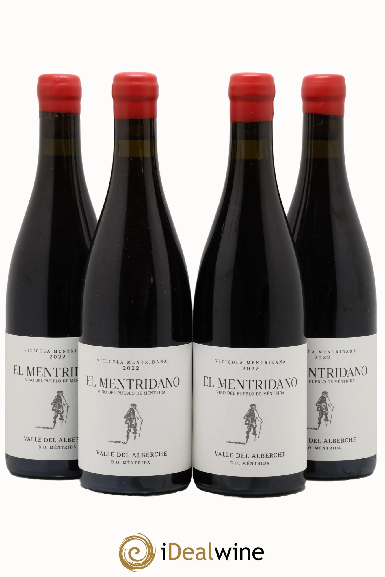 Mentridà DO Viticola Mentridana (anciennement Daniel Jimenez-Landi) El Mentridano 2022 - Lot de 4 bouteilles - 0