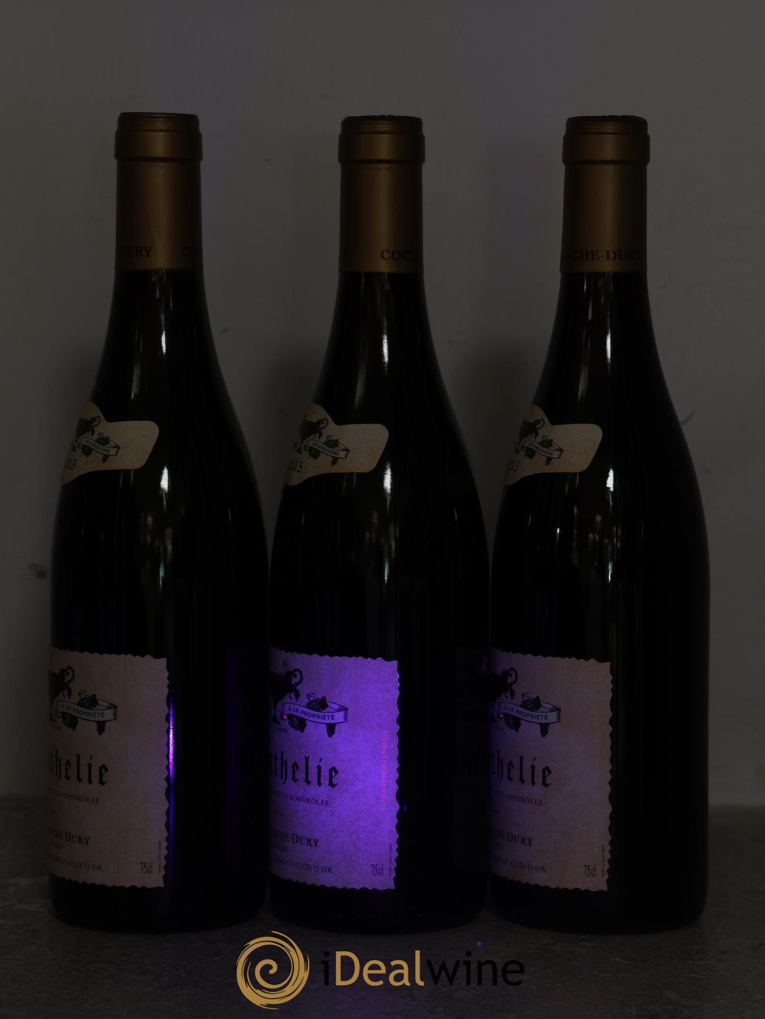 Monthélie Coche Dury (Domaine) 2015 - Lotto di 3 bottiglie - 2