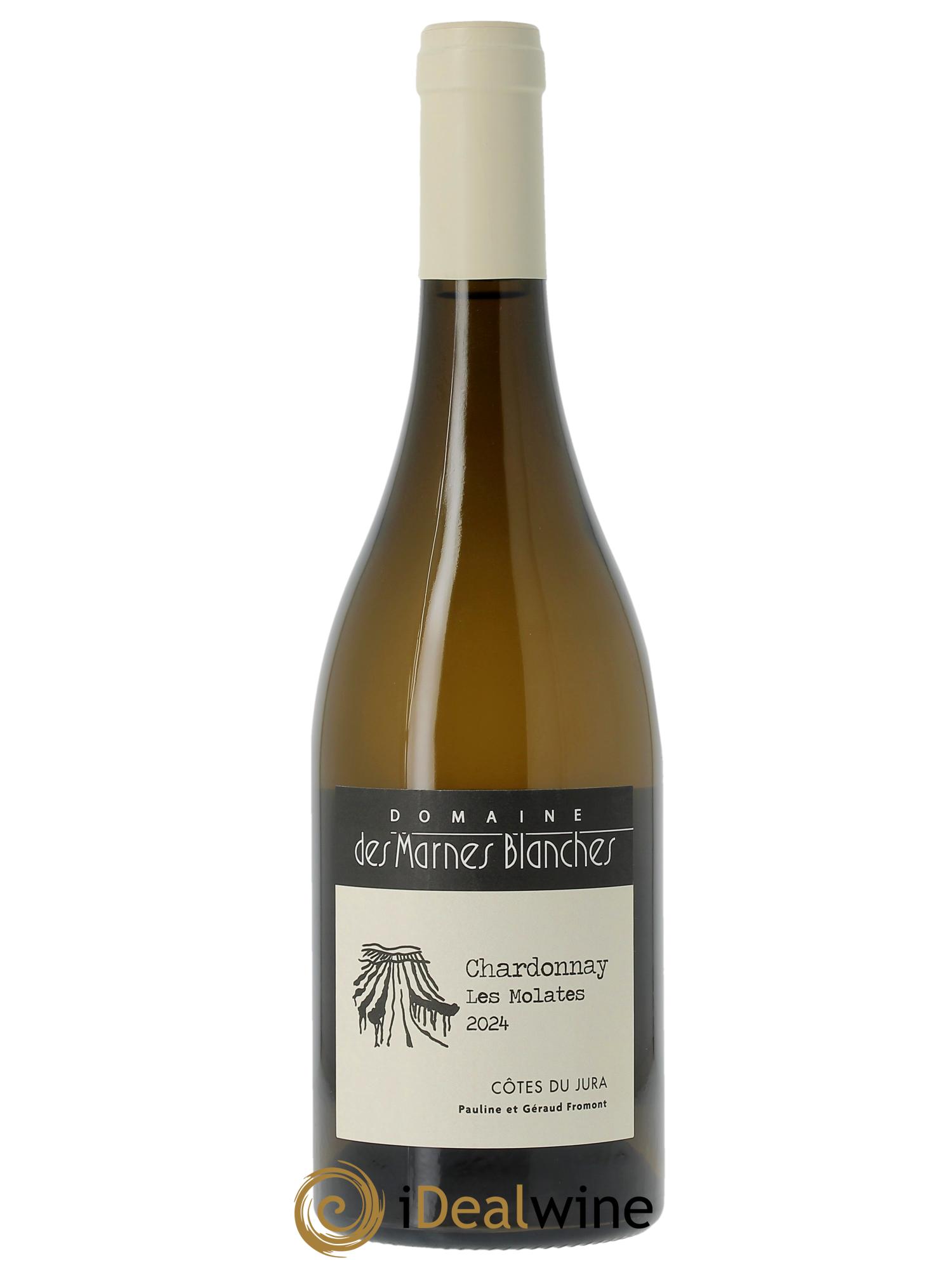 Côtes du Jura Les Molates Chardonnay Marnes Blanches (Domaine des)  2024 - Lot de 1 bouteille - 0