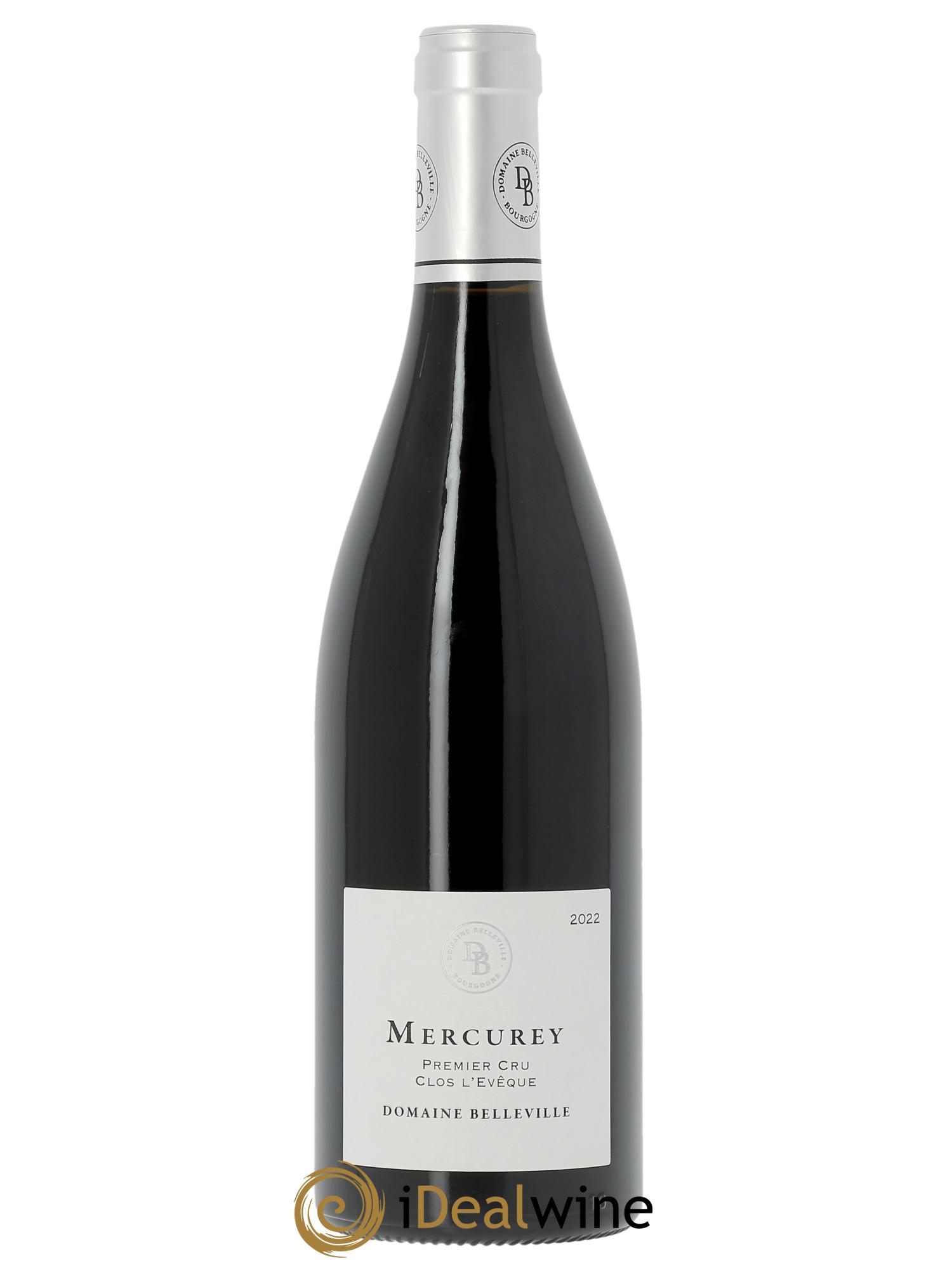 Mercurey 1er Cru Clos l'Evêque Belleville  2022 - Posten von 1 Flasche - 0