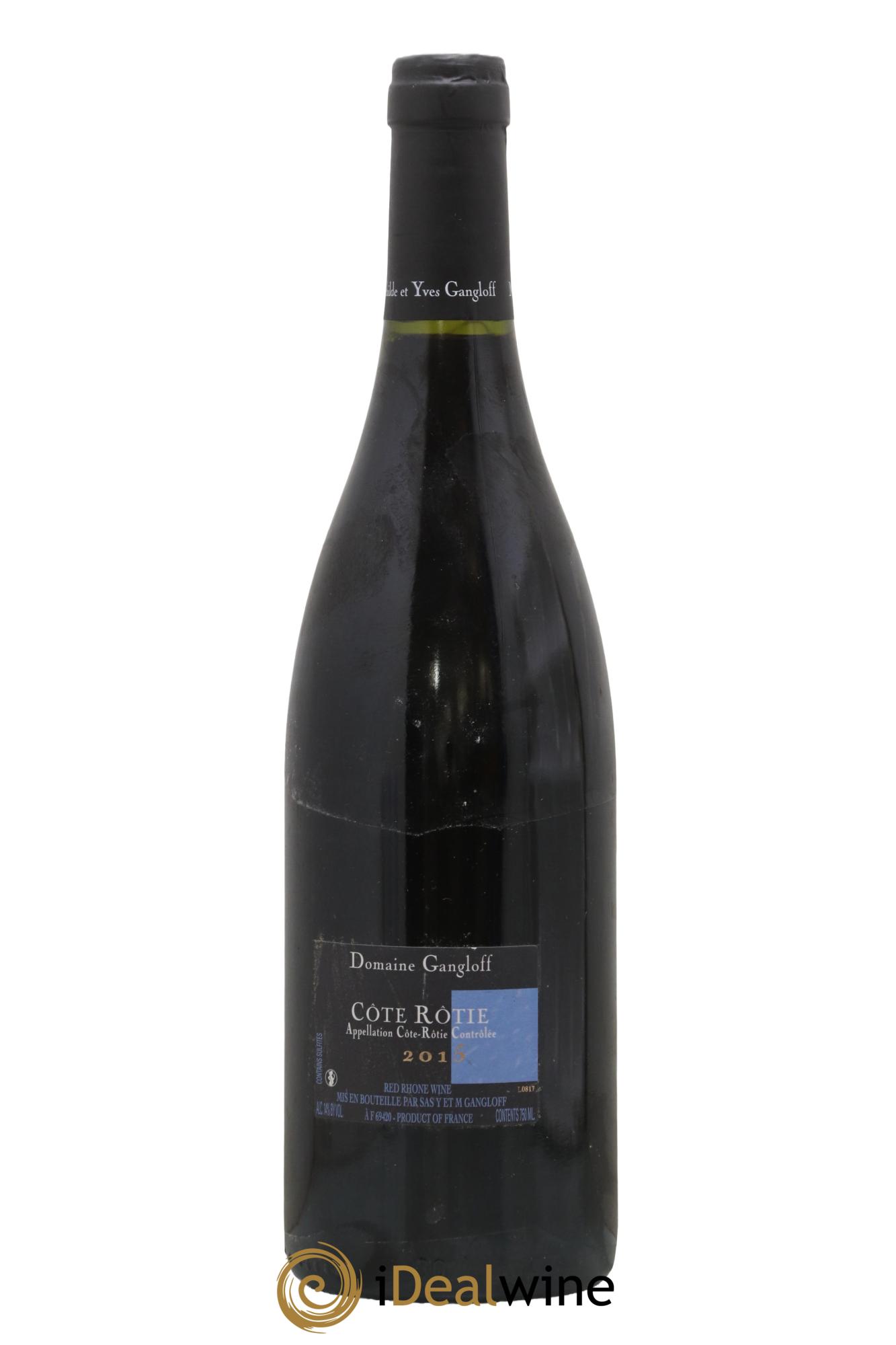 Côte-Rôtie La Barbarine Gangloff (Domaine) 2015 - Lot de 1 bouteille - 1