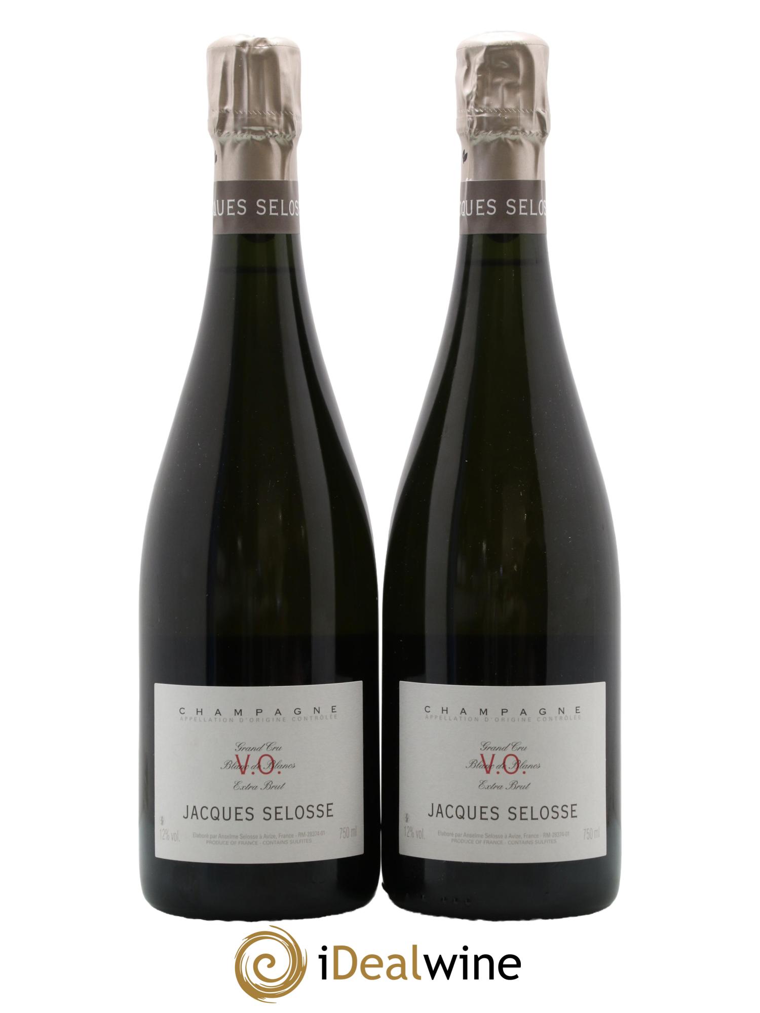 Version Originale Jacques Selosse - Lot de 2 bouteilles - 0