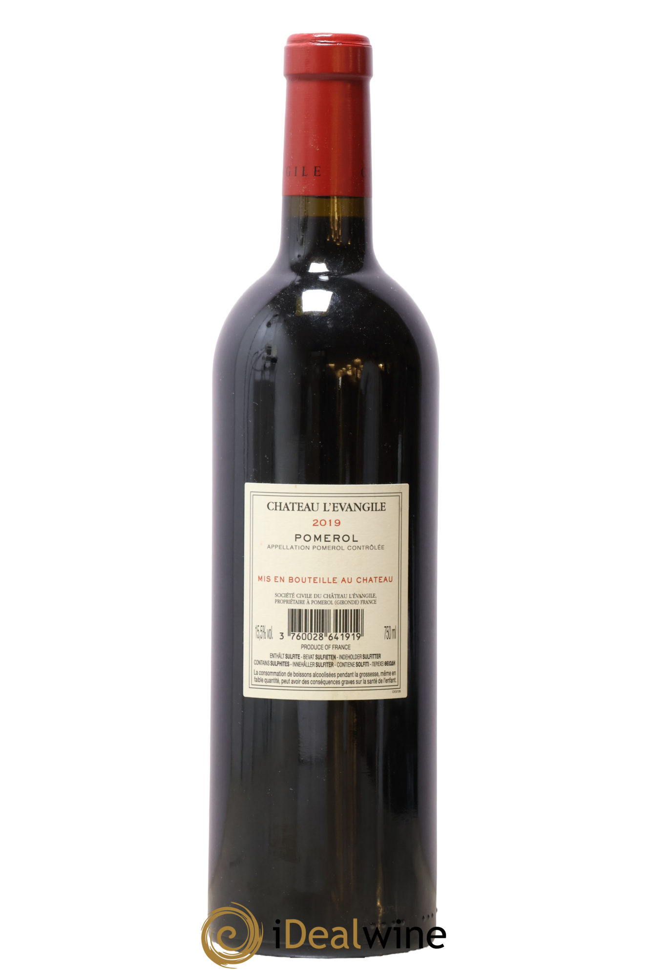 Château l' Évangile 2019 - Lot de 1 bouteille - 1
