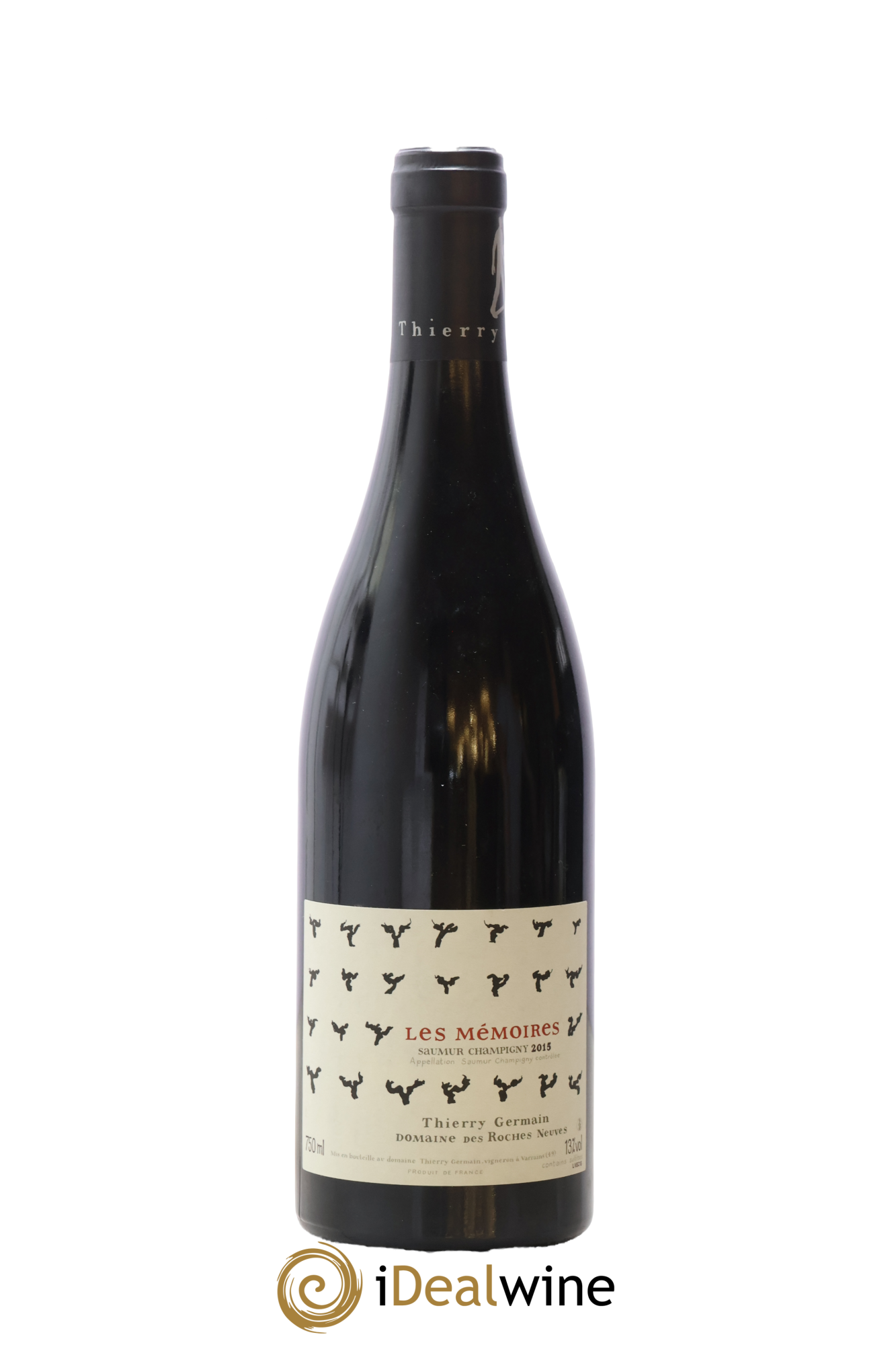 Saumur-Champigny Les Mémoires Domaine des Roches Neuves - Thierry Germain 2015 - Lot de 1 bouteille - 0