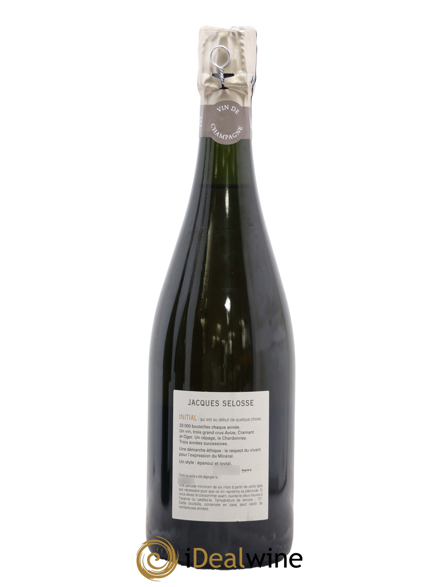 Initial Brut Jacques Selosse - Lot de 2 bouteilles - 2